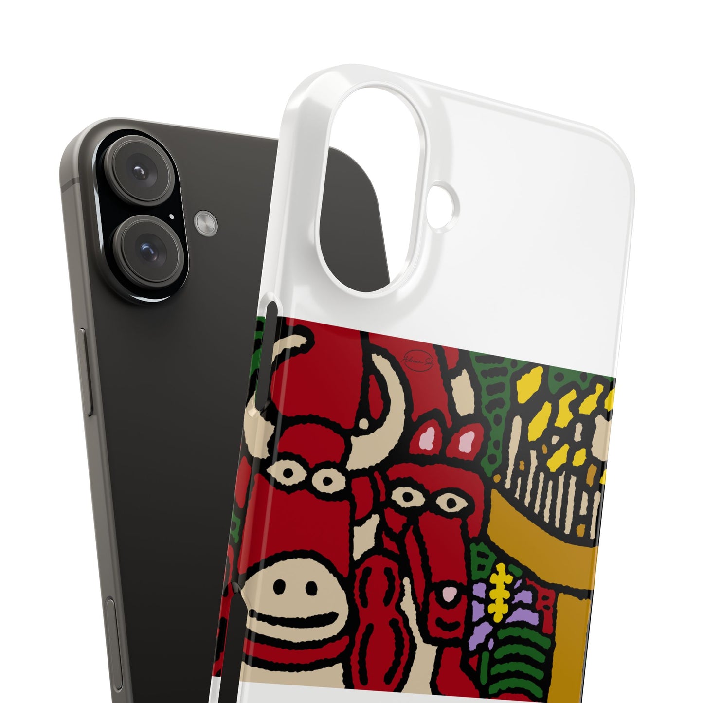 Going blessed by light together Slim Phone Case