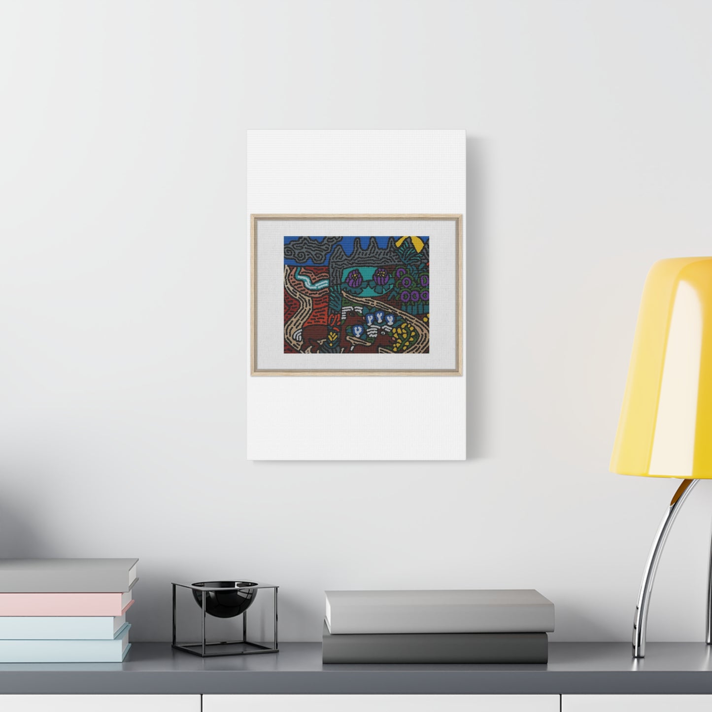 Road to a Sanctuary and Oasis Canvas (Small)