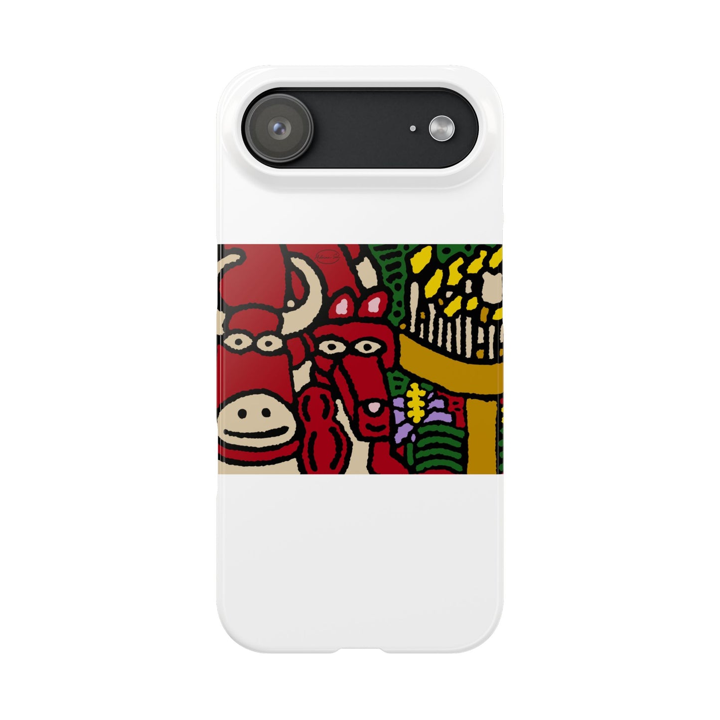 Going blessed by light together Slim Phone Case