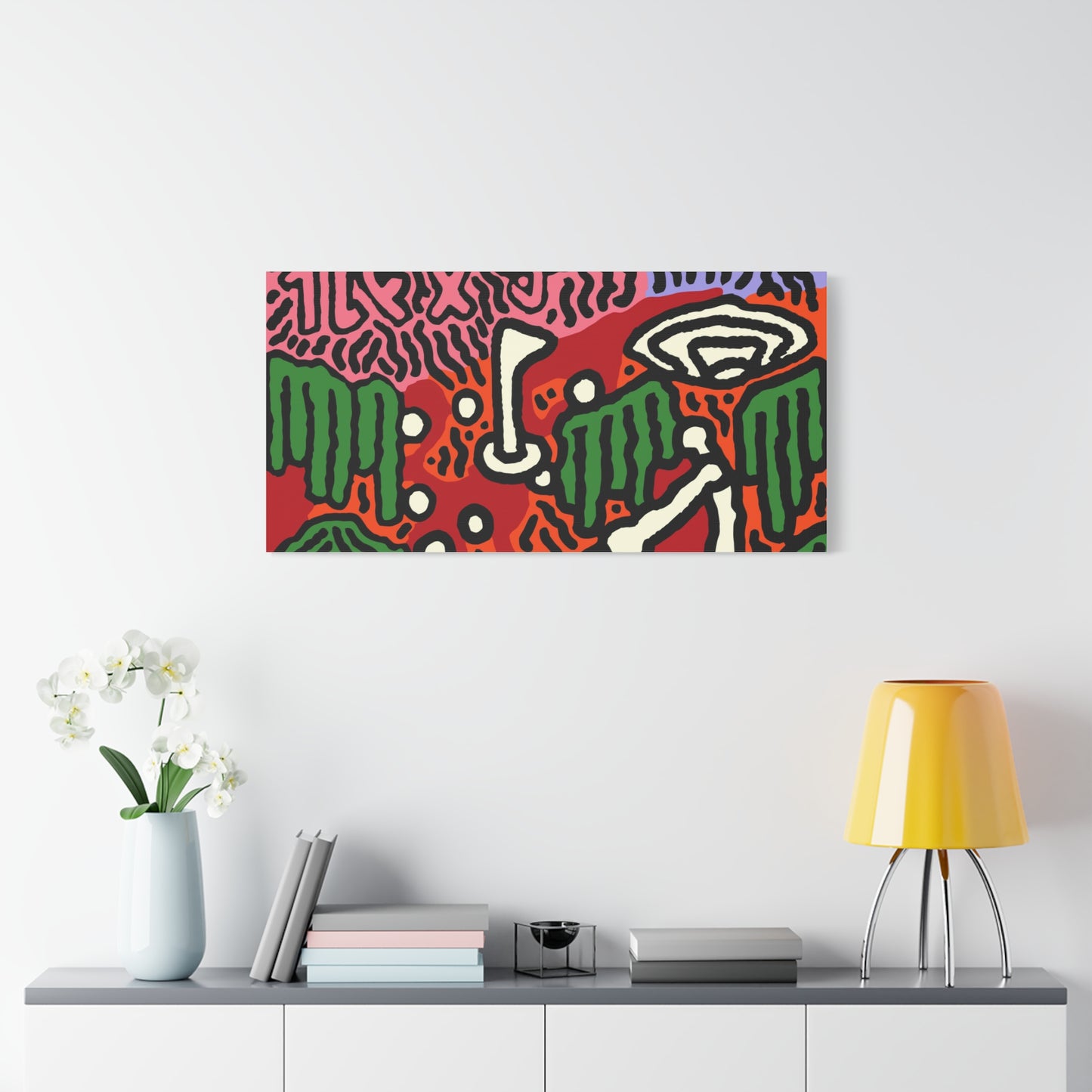 Hitting holes in one throughout life Canvas (Small)