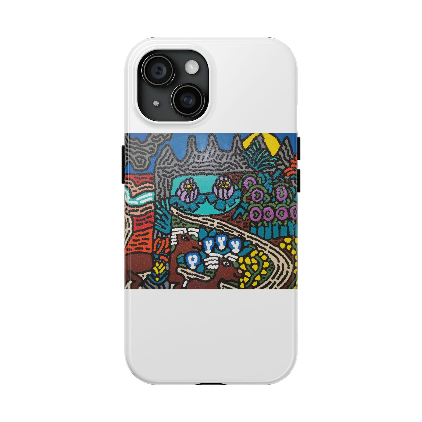 Going to the valley of hope and prosperity Tough Phone Case