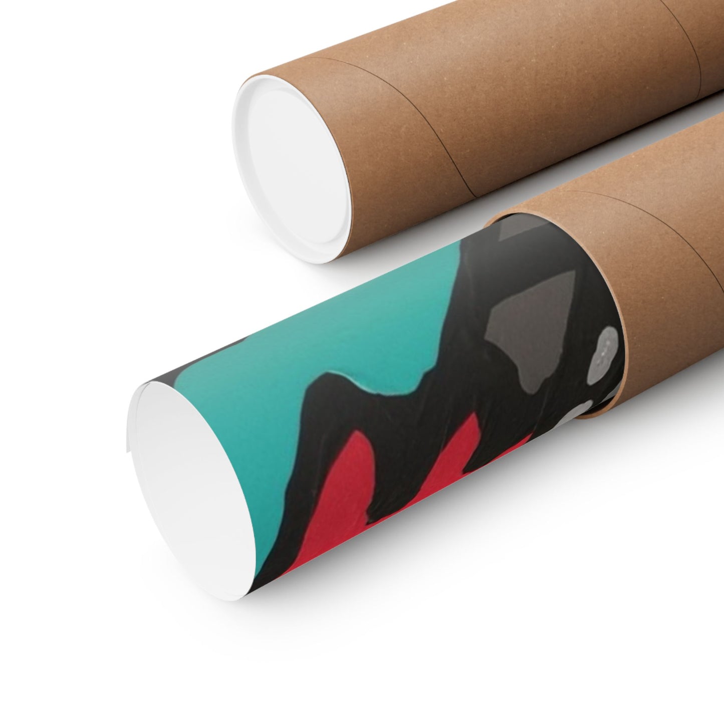Enjoying our companionship Matte Poster Horizontal (Large)