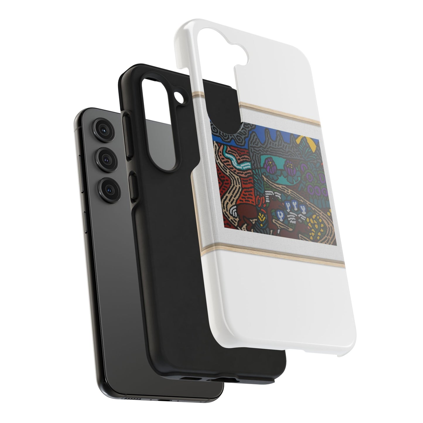 Road to a Sanctuary and Oasis Tough Phone Case