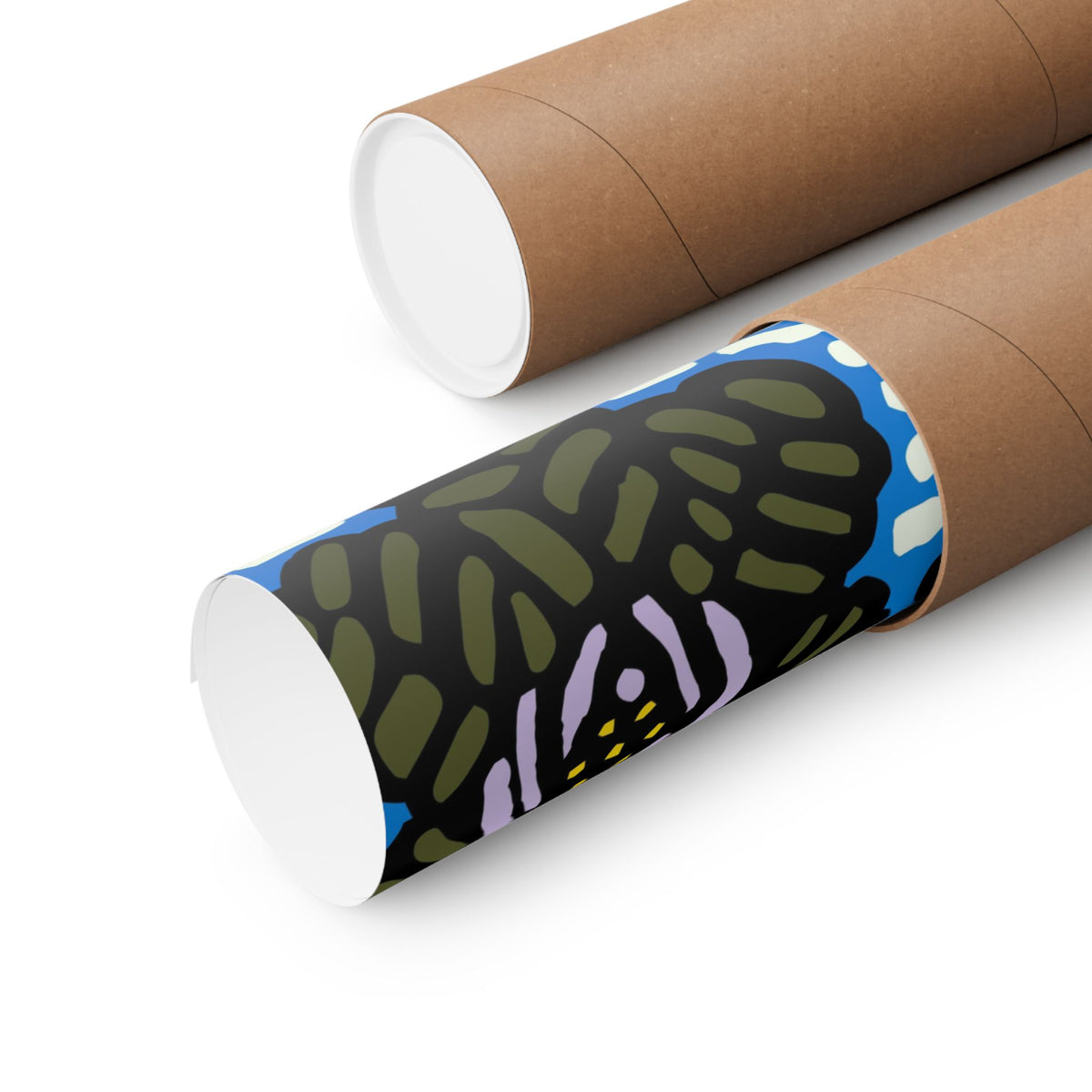 The Sri Lankan water lilies meets the Australian wattle Matte Poster Horizontal (Small)