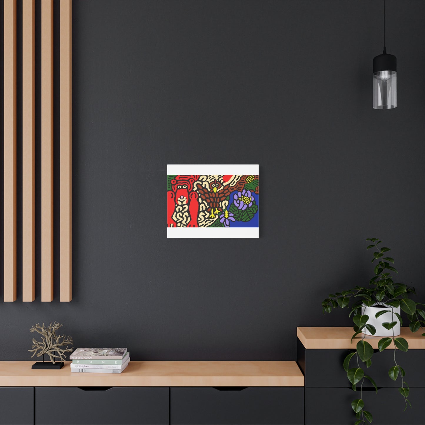 Friendly competition Canvas (Large)