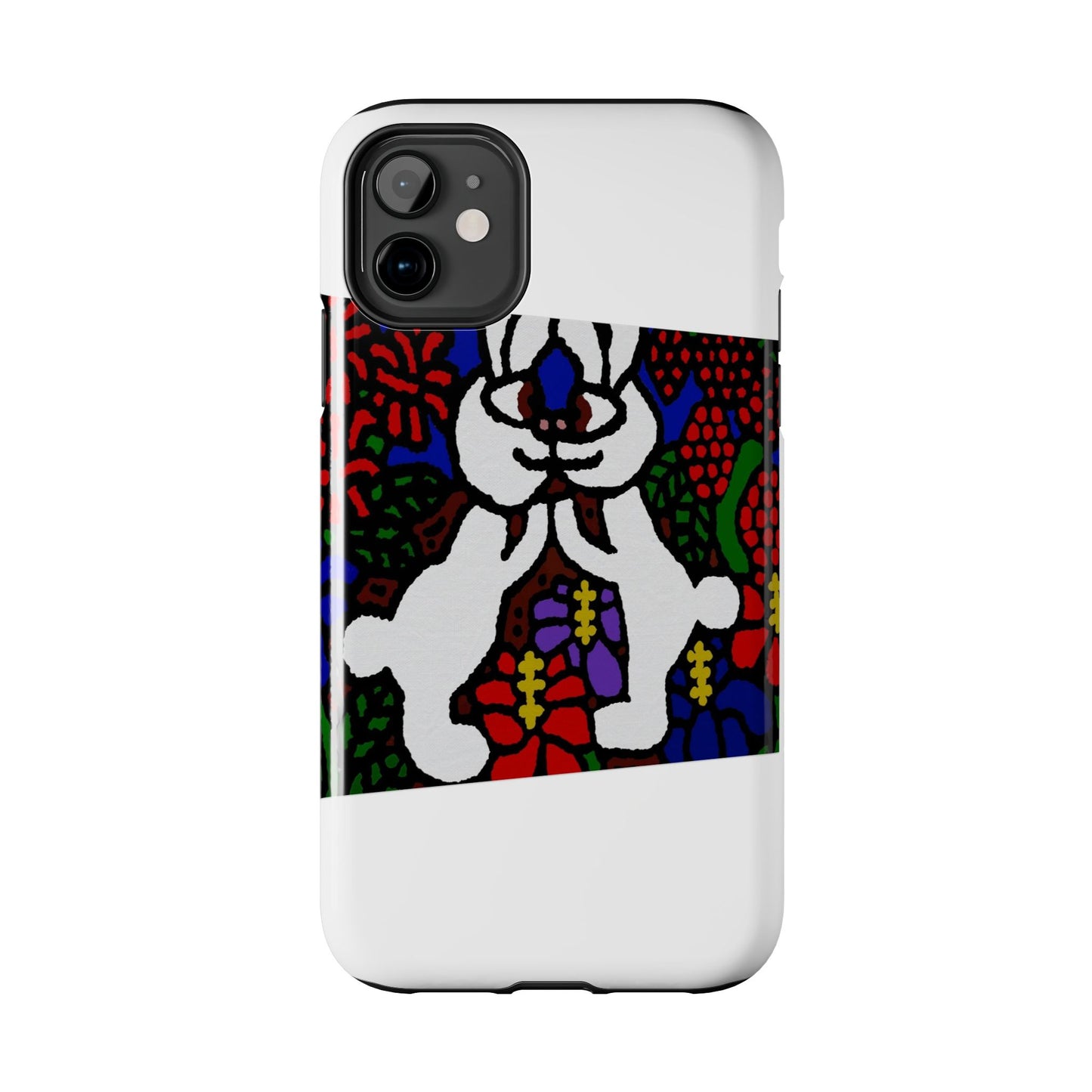 Bunnies in love Tough Phone Case