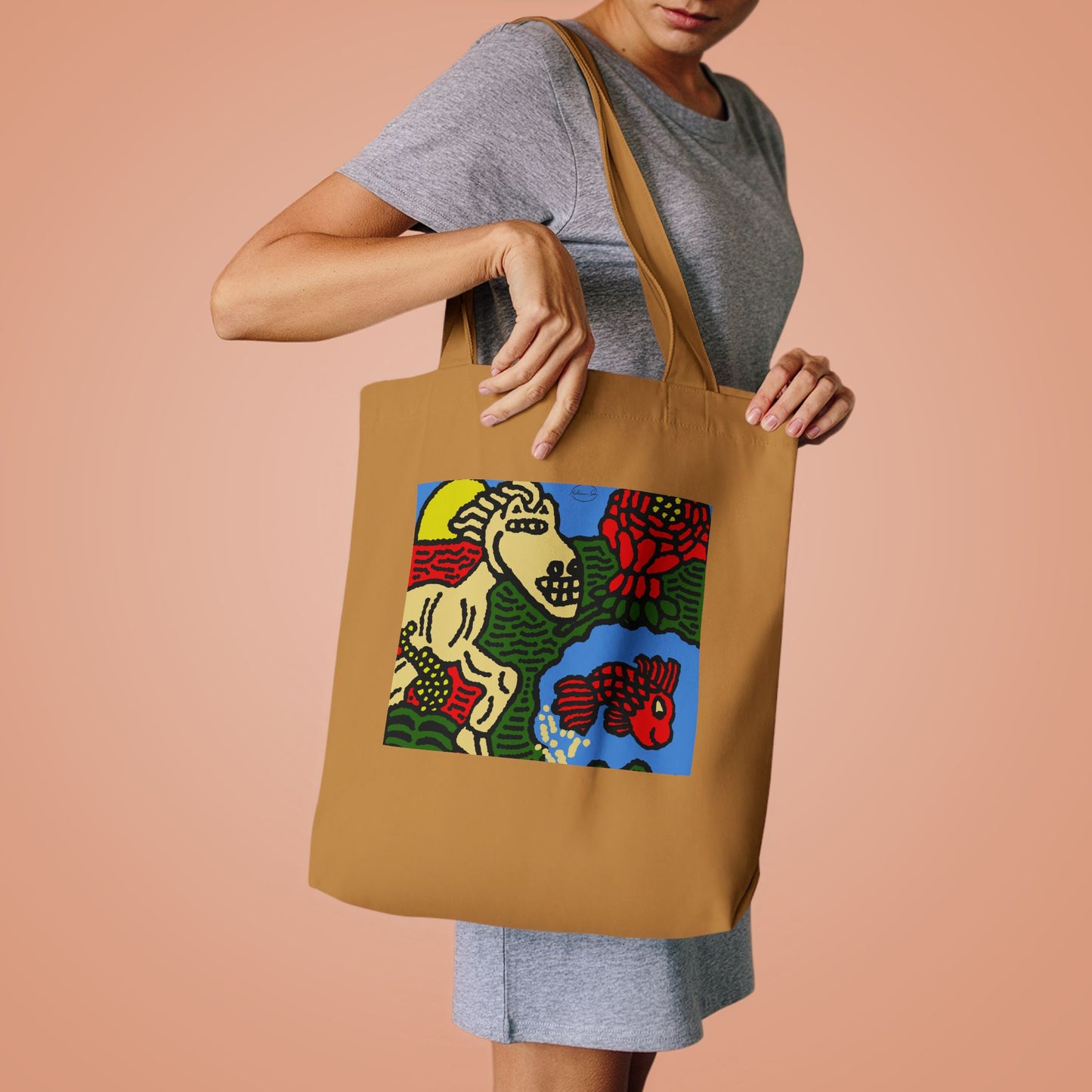 Galloping carefree through life Classic Tote Bag