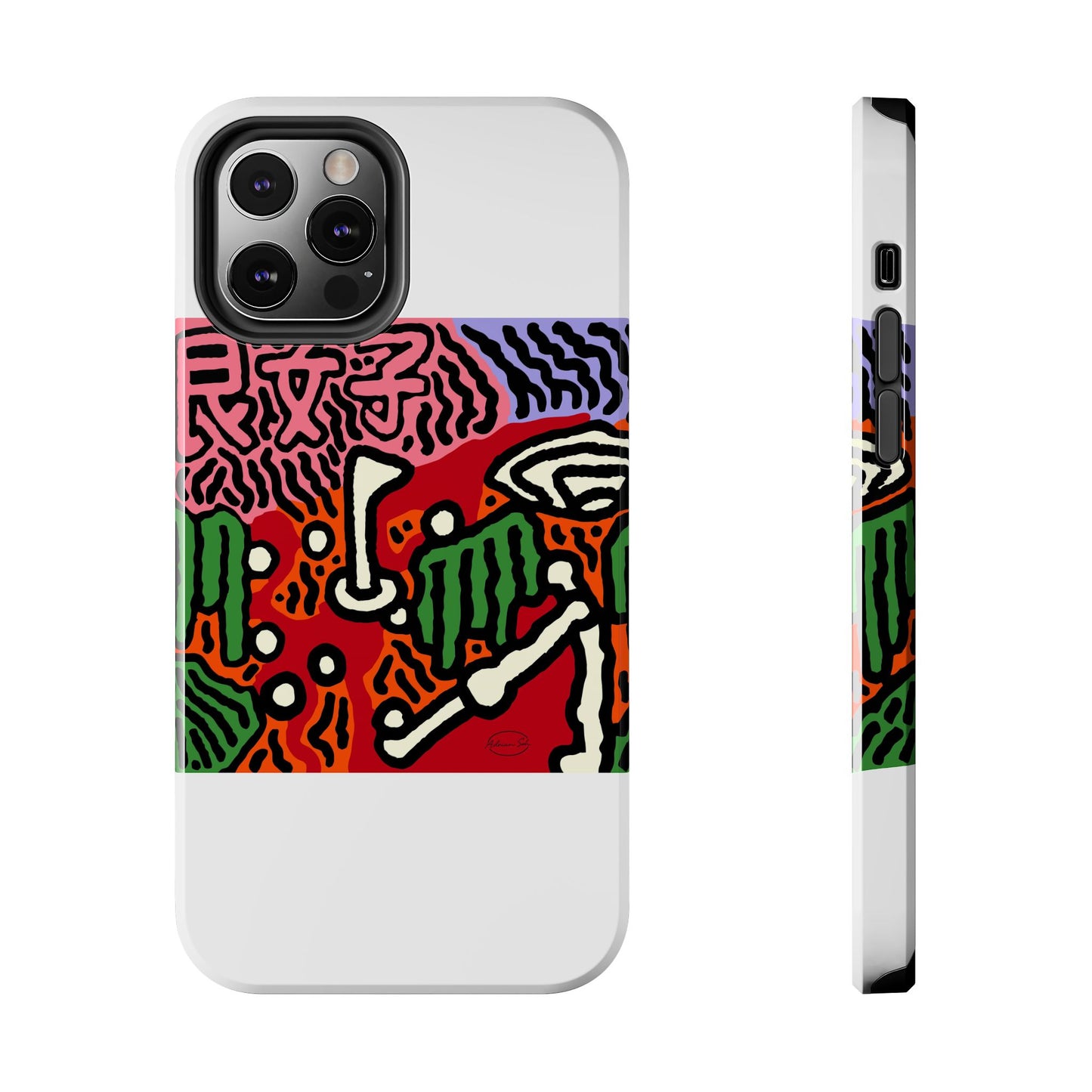 Hitting holes in one throughout life Tough Phone Case