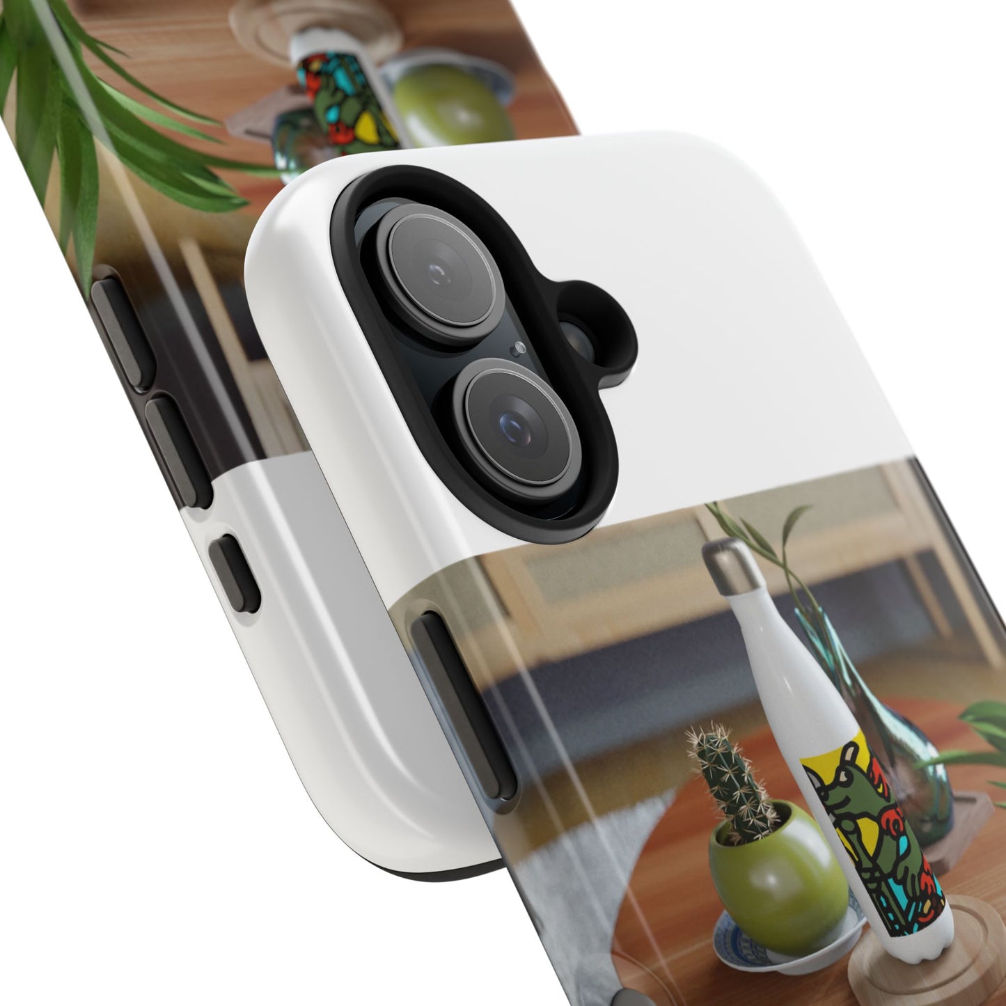 Two dragons enjoying a feast together Tough Phone Case