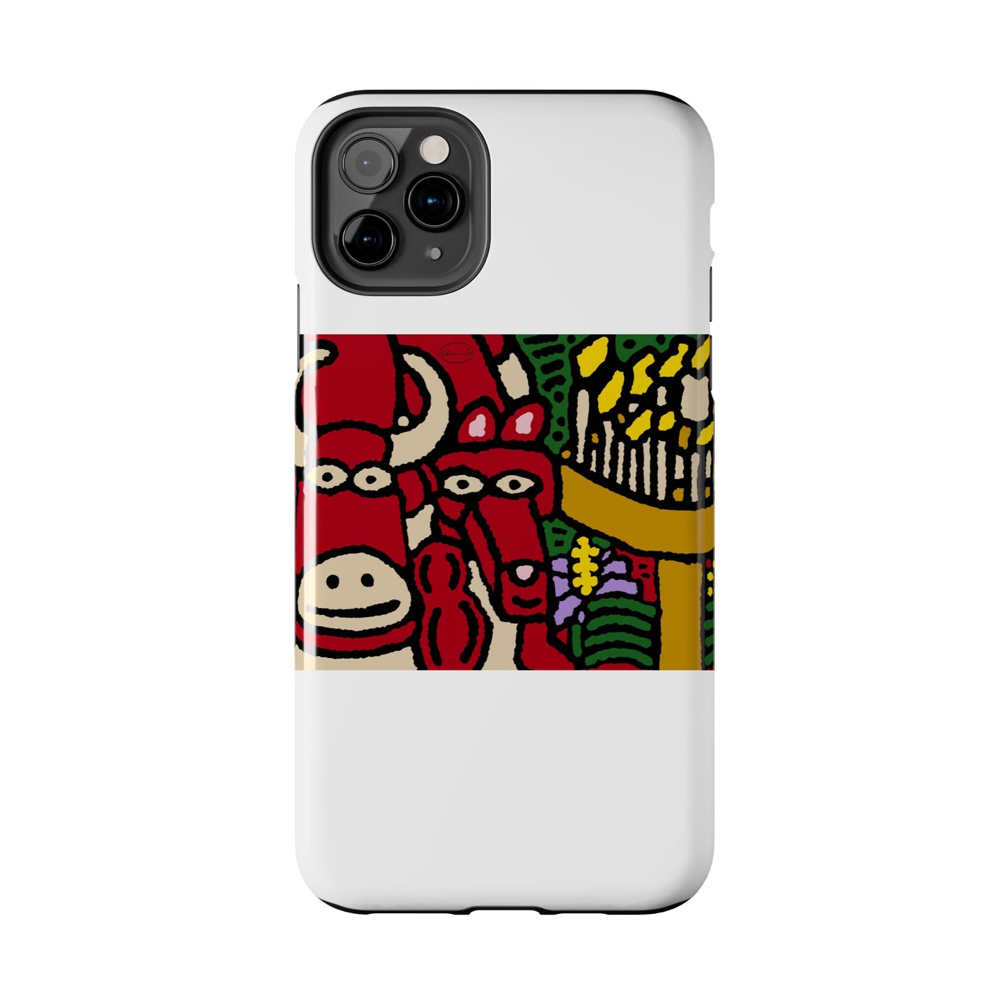 Going blessed by light together Tough Phone Case