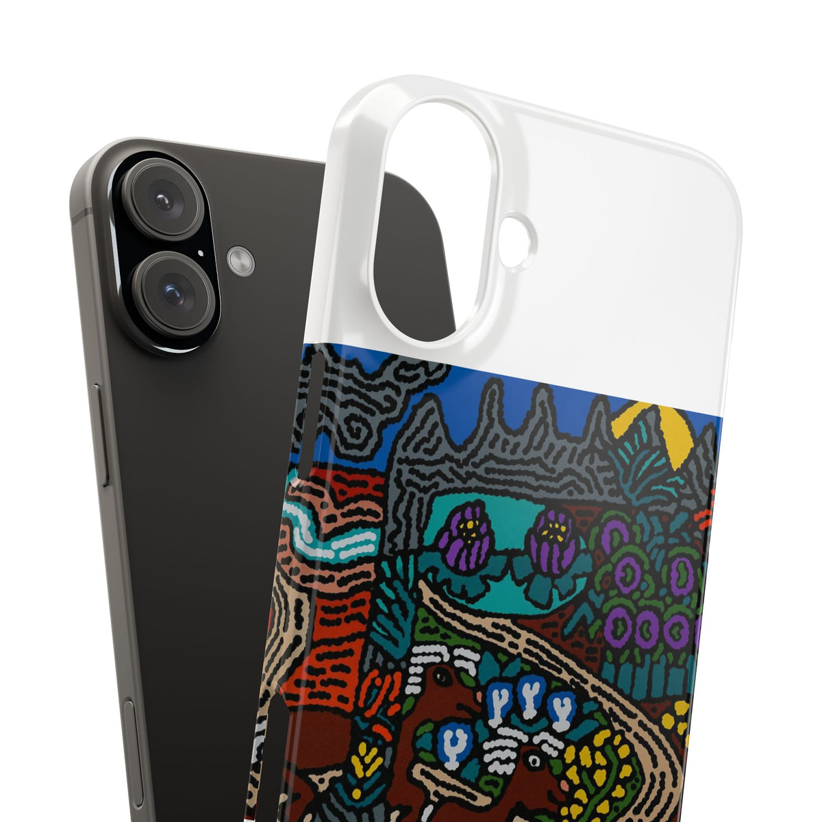 Going to the valley of hope and prosperity Slim Phone Case
