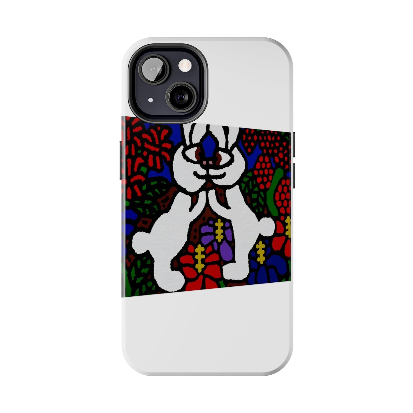 Bunnies in love Tough Phone Case