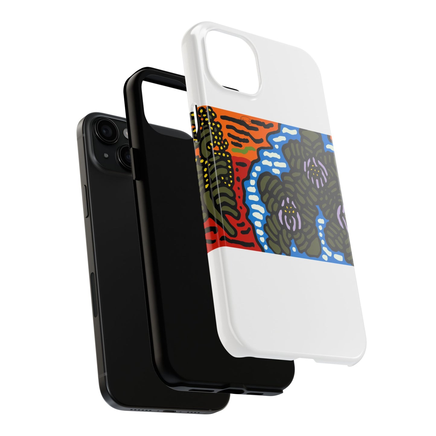 The Sri Lankan water lilies meets the Australian wattle Tough Phone Case