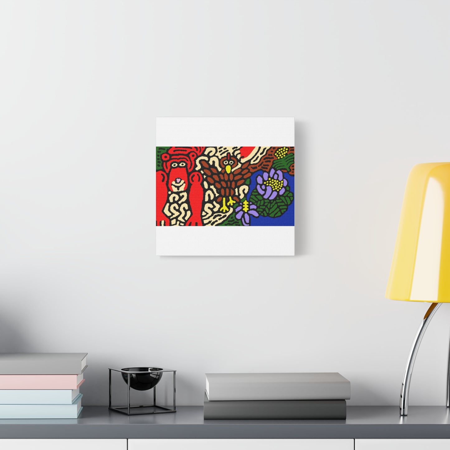 Friendly competition Canvas (Large)