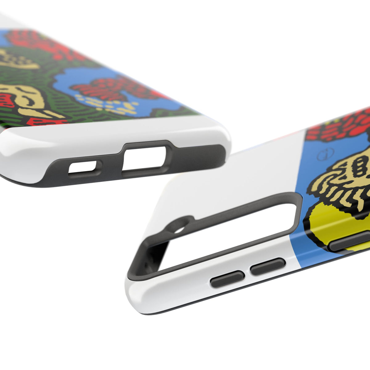 Galloping carefree through life Tough Phone Case