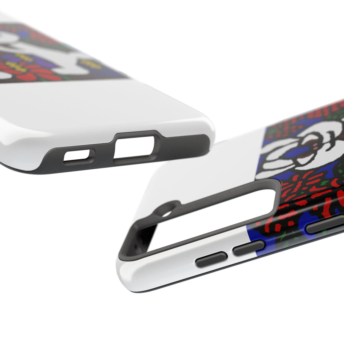 Bunnies in love Tough Phone Case