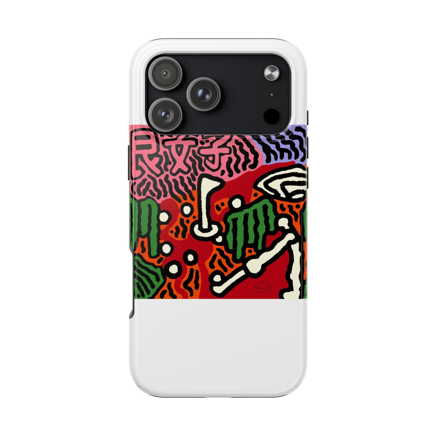Hitting holes in one throughout life Tough Phone Case