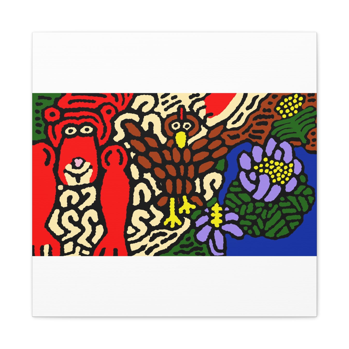 Friendly competition Canvas (Large)