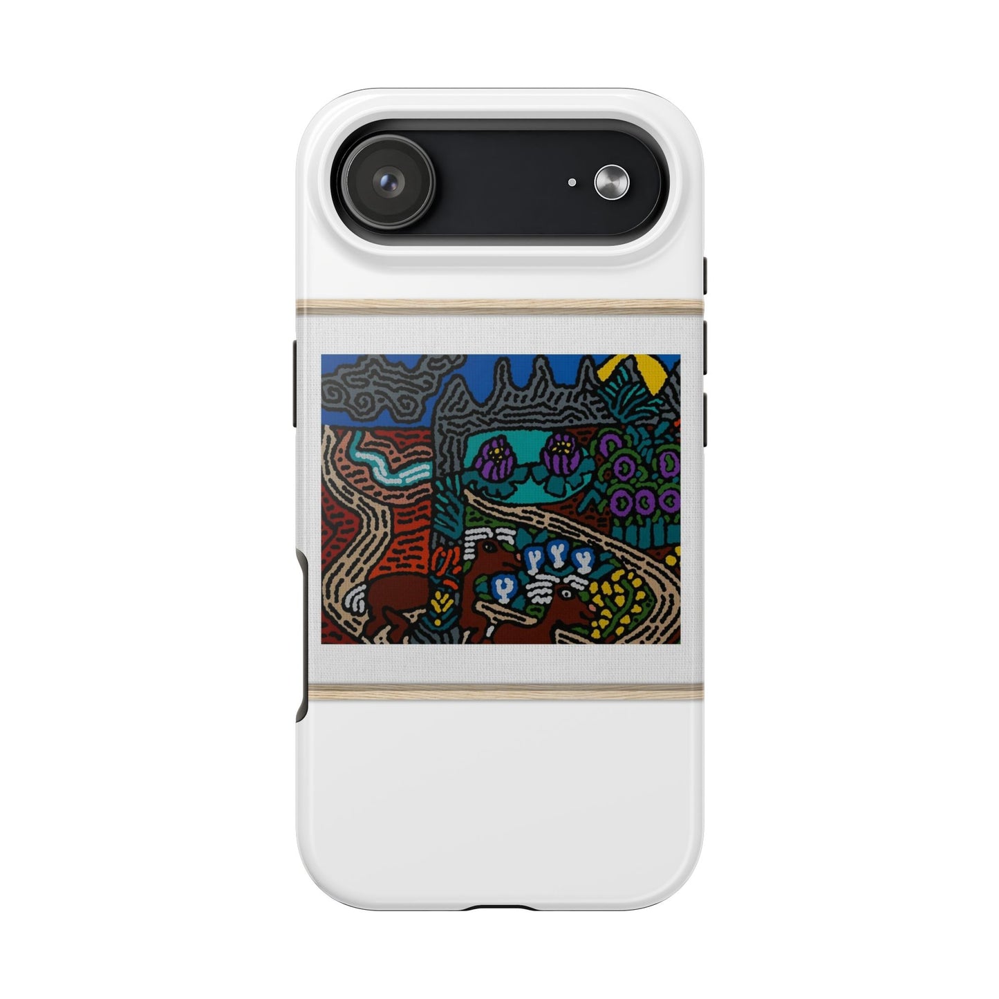 Road to a Sanctuary and Oasis Tough Phone Case