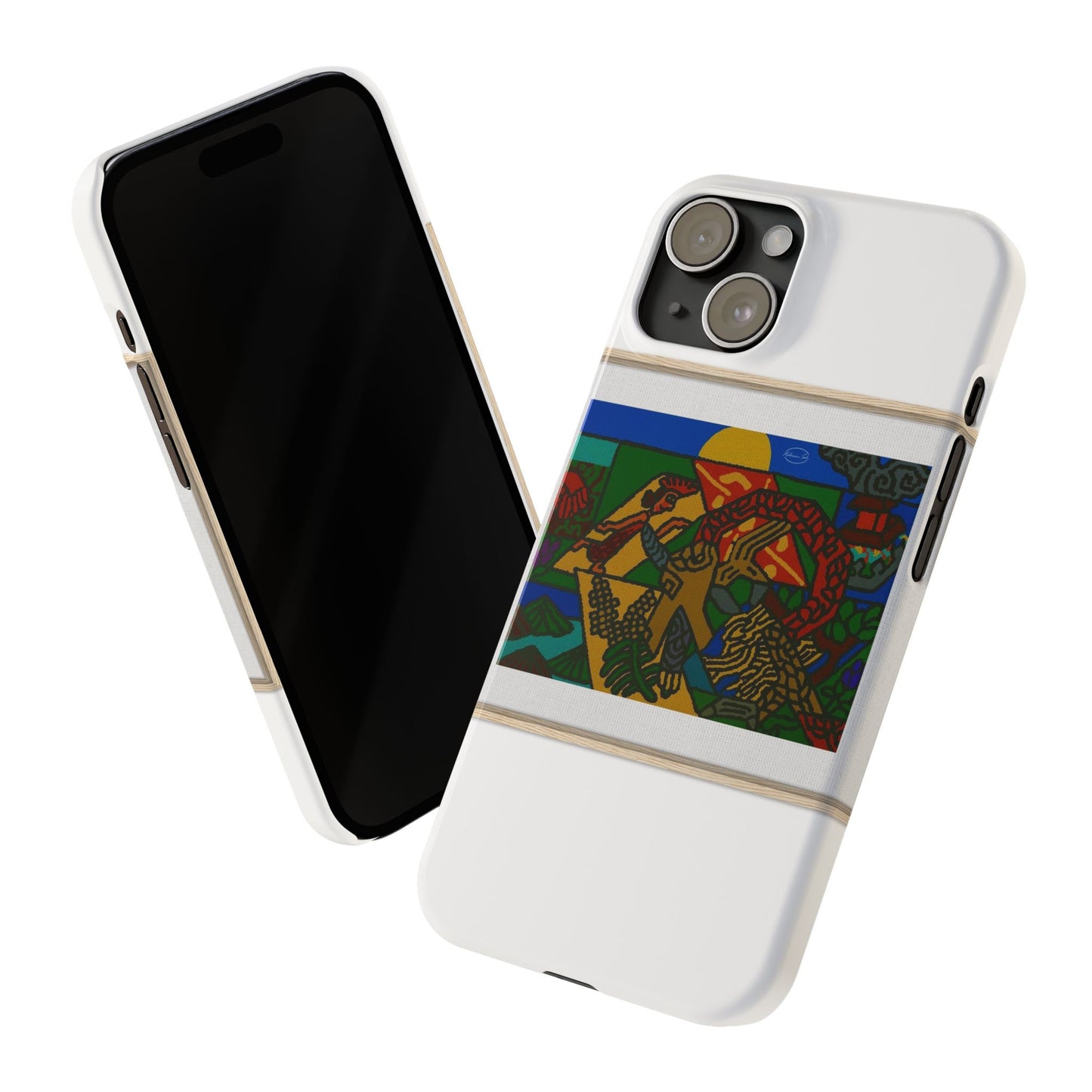 Drawing your own destiny Slim Phone Case
