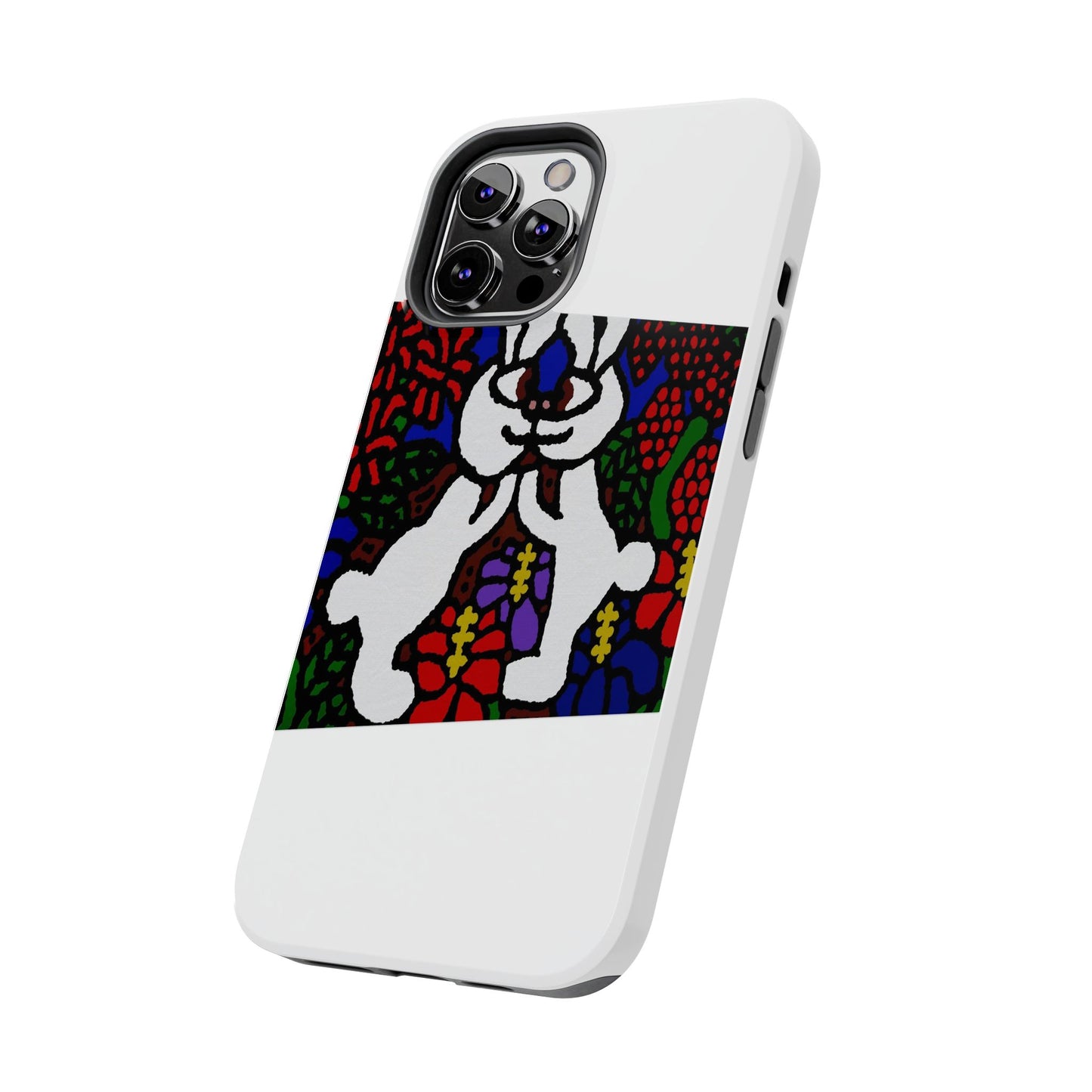 Bunnies in love Tough Phone Case
