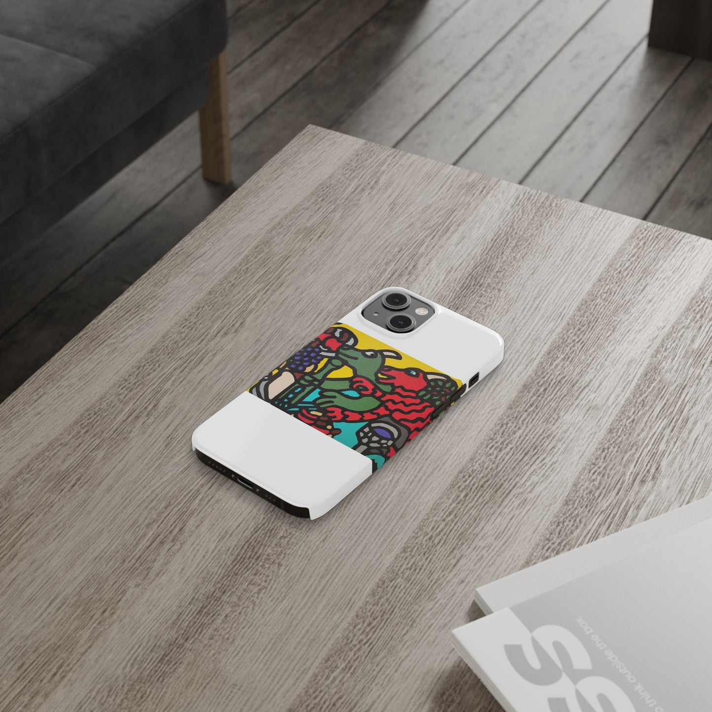Enjoying our companionship Slim Phone Case