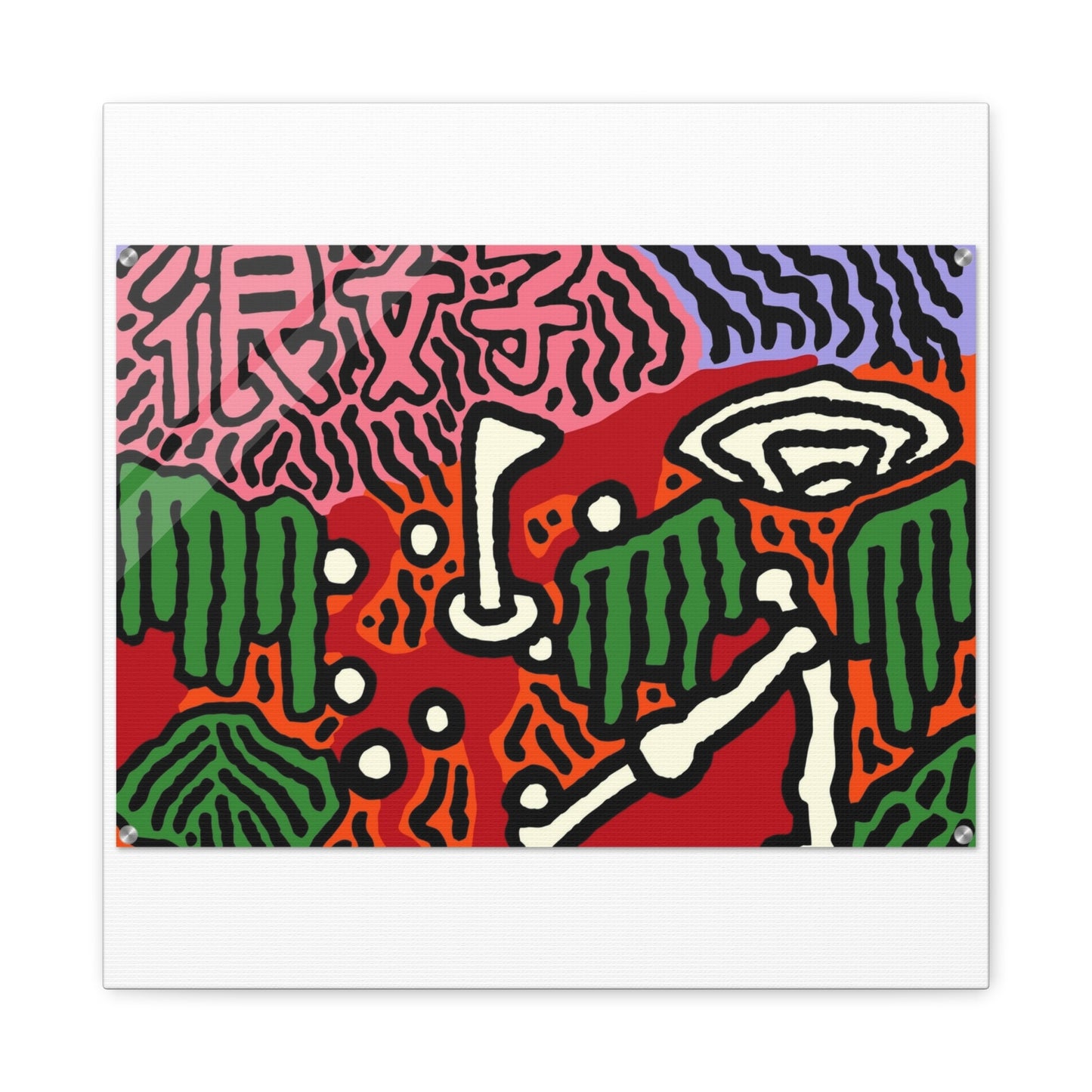 Scoring goals throughout life Canvas (Large)