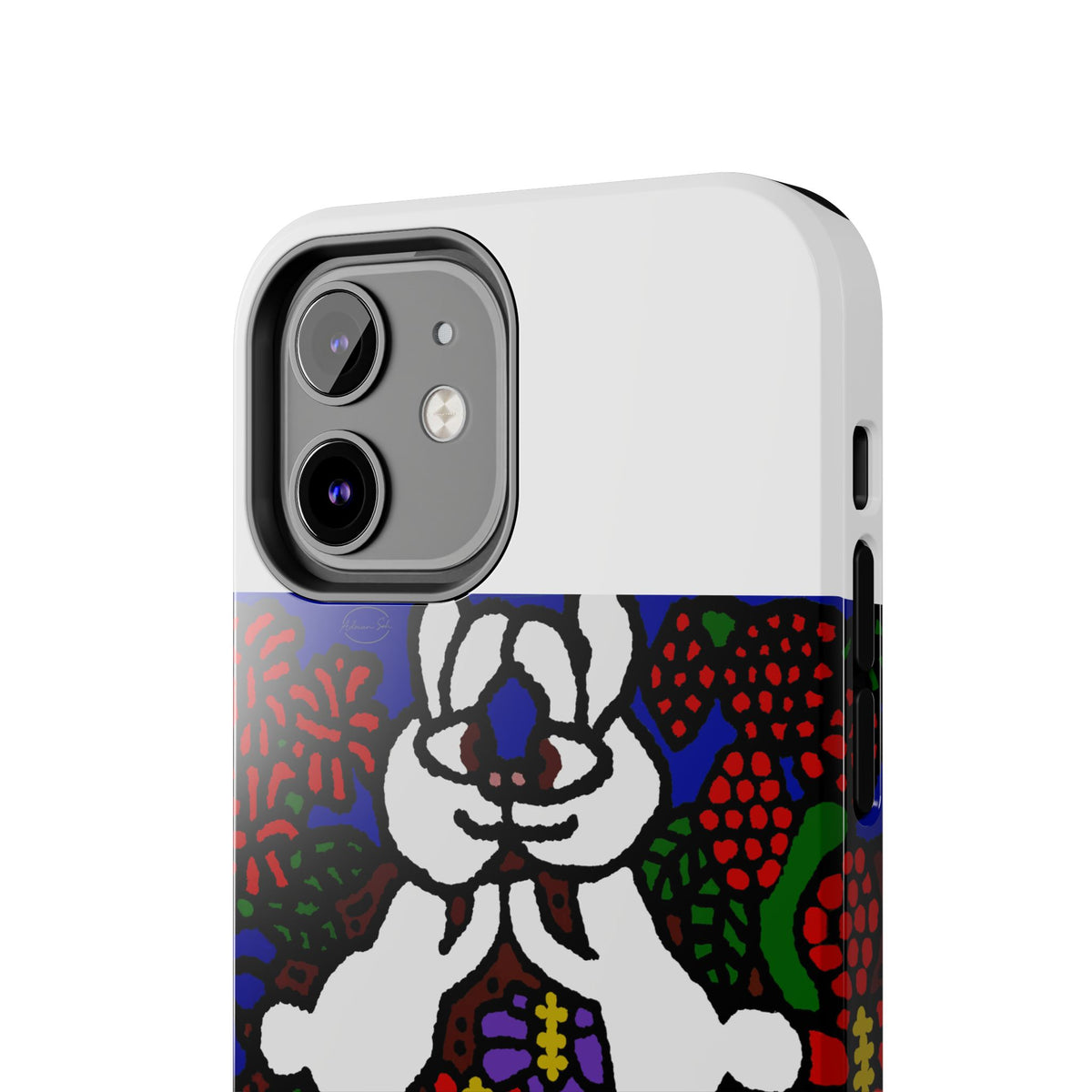 Bunnies in love Tough Phone Case