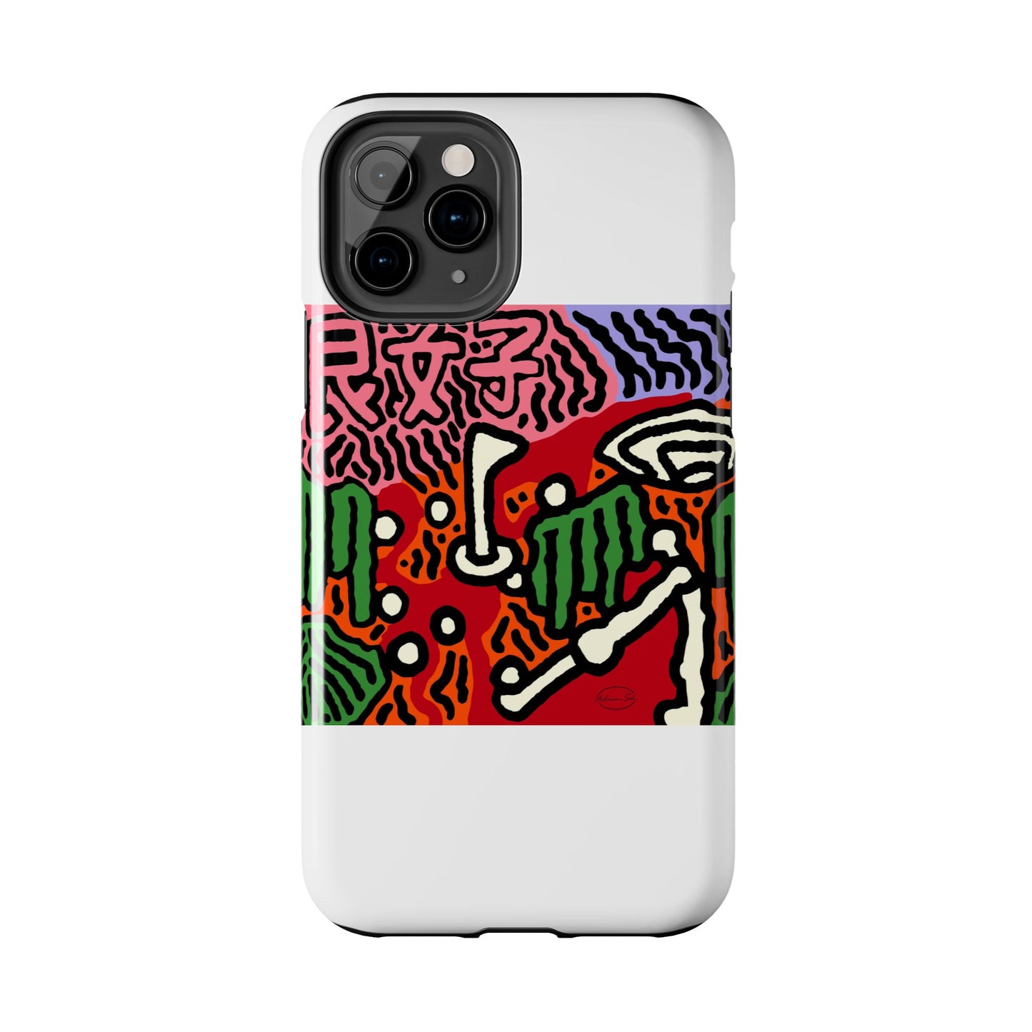 Hitting holes in one throughout life Tough Phone Case