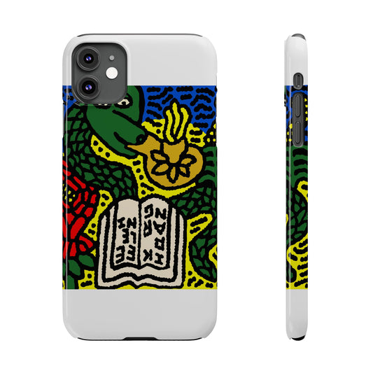 Shining a light on knowledge Slim Phone Case