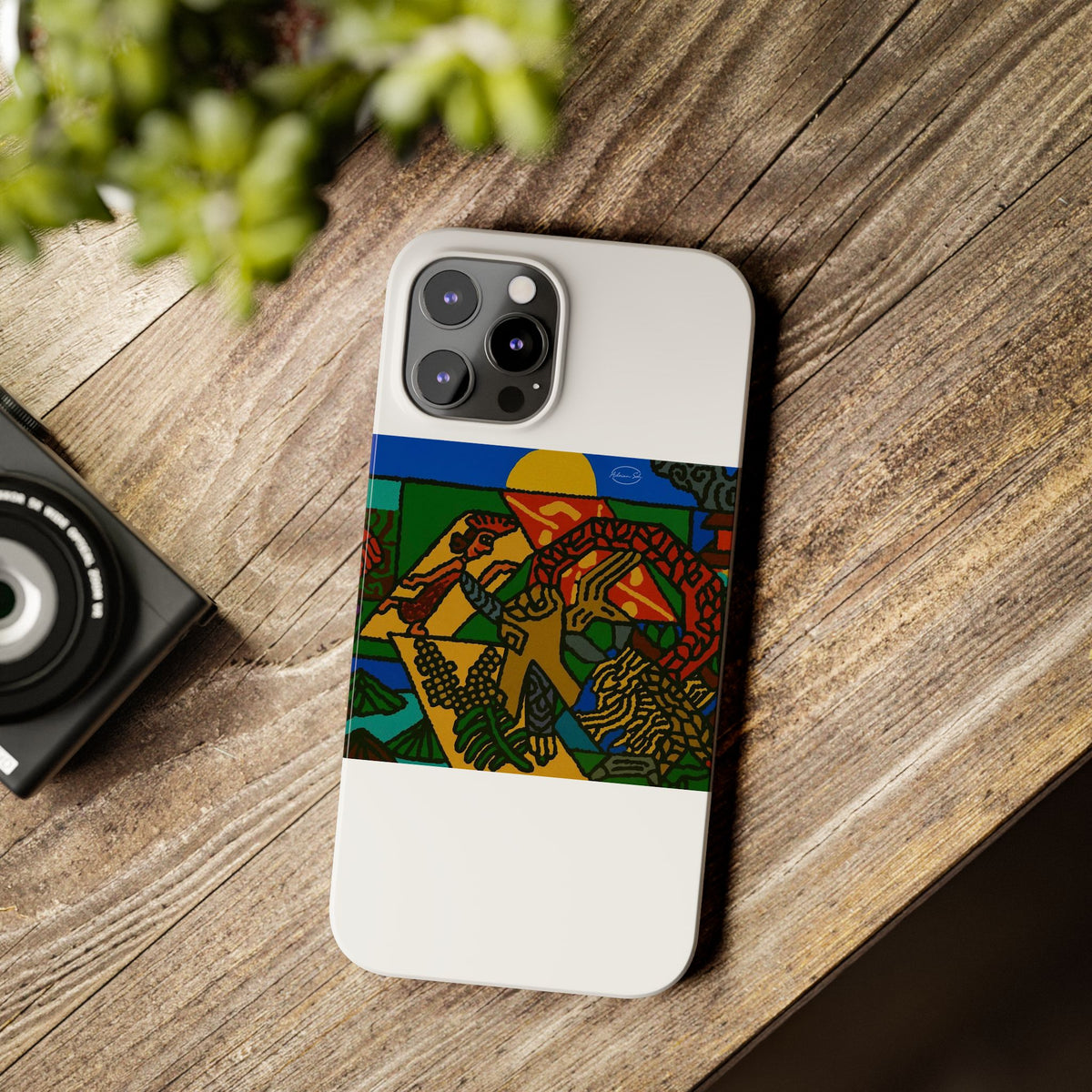 Drawing your own destiny Slim Phone Case