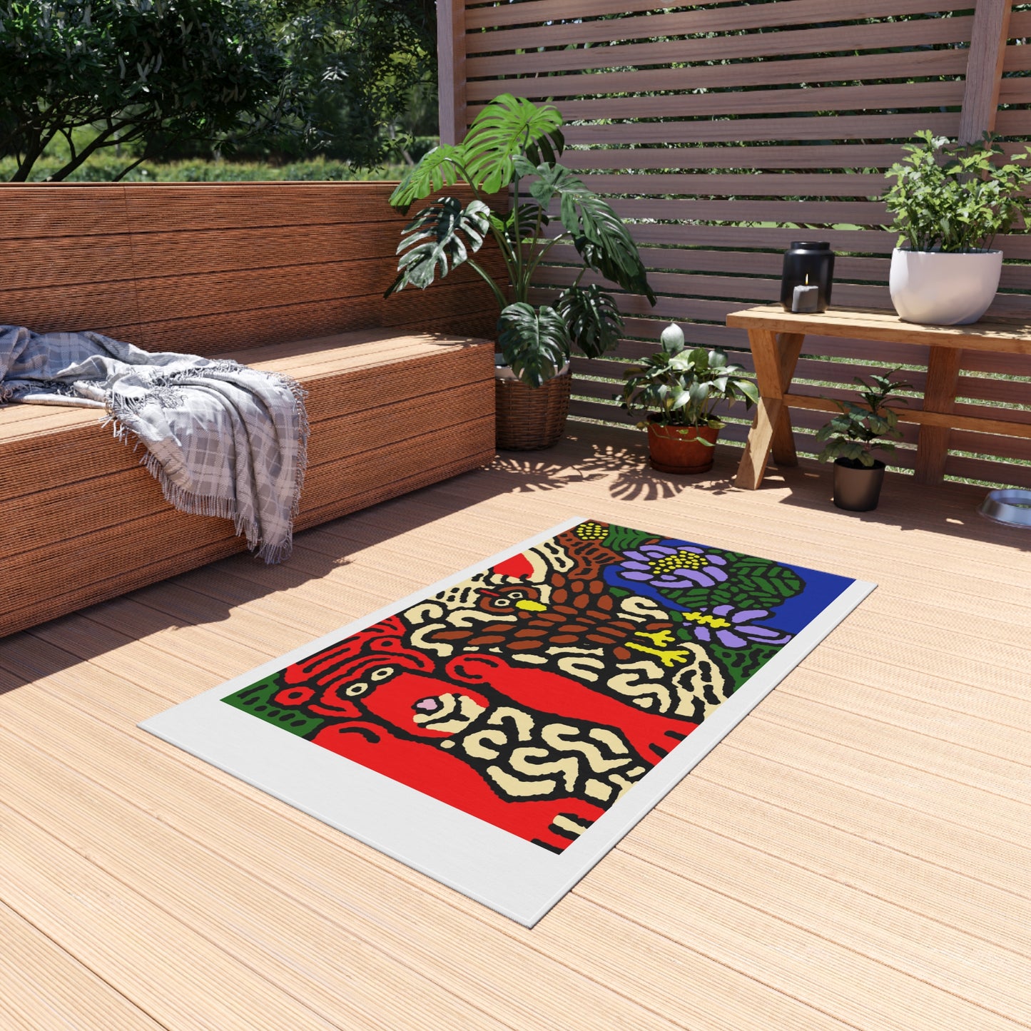 Friendly competition — Outdoor Rug
