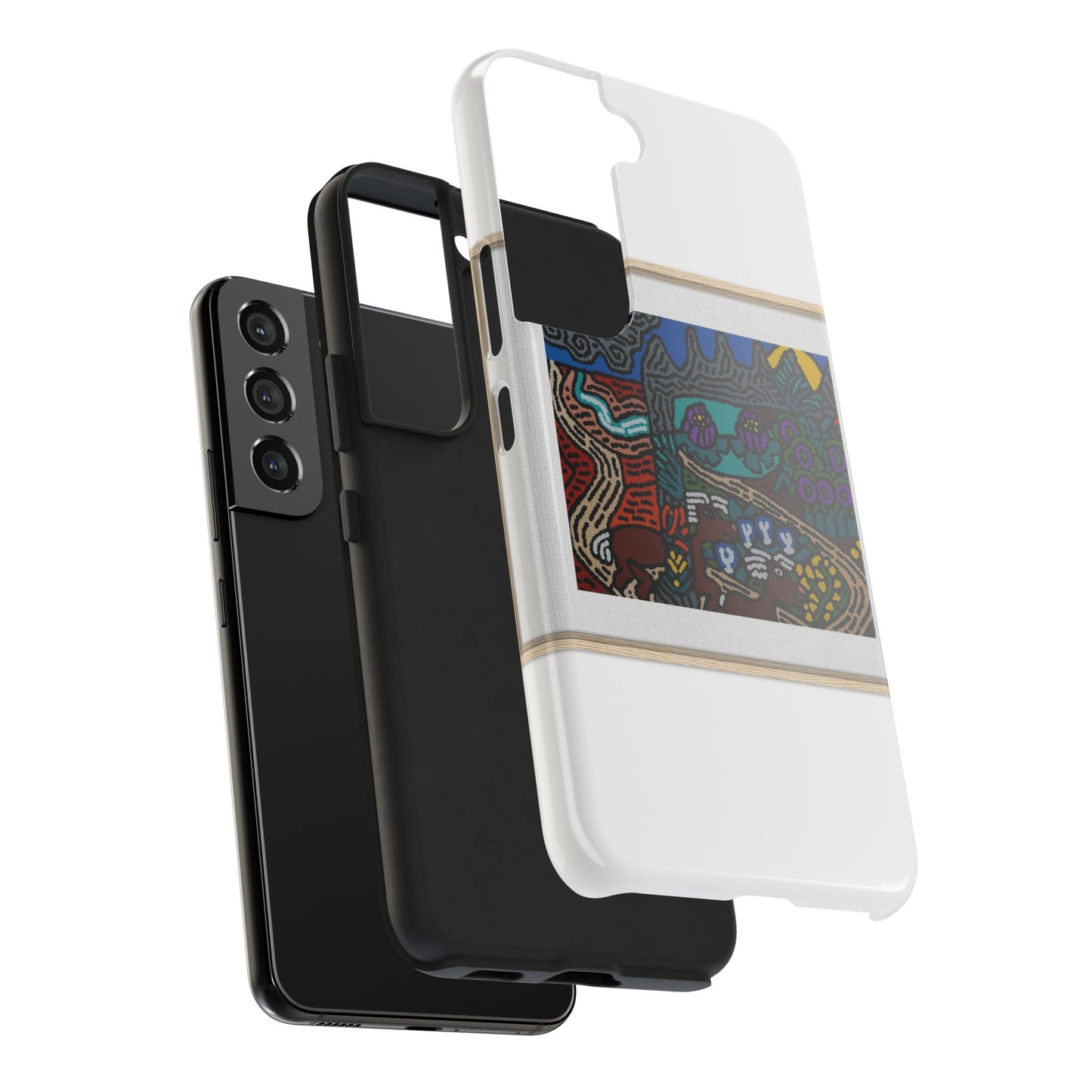 Road to a Sanctuary and Oasis Tough Phone Case