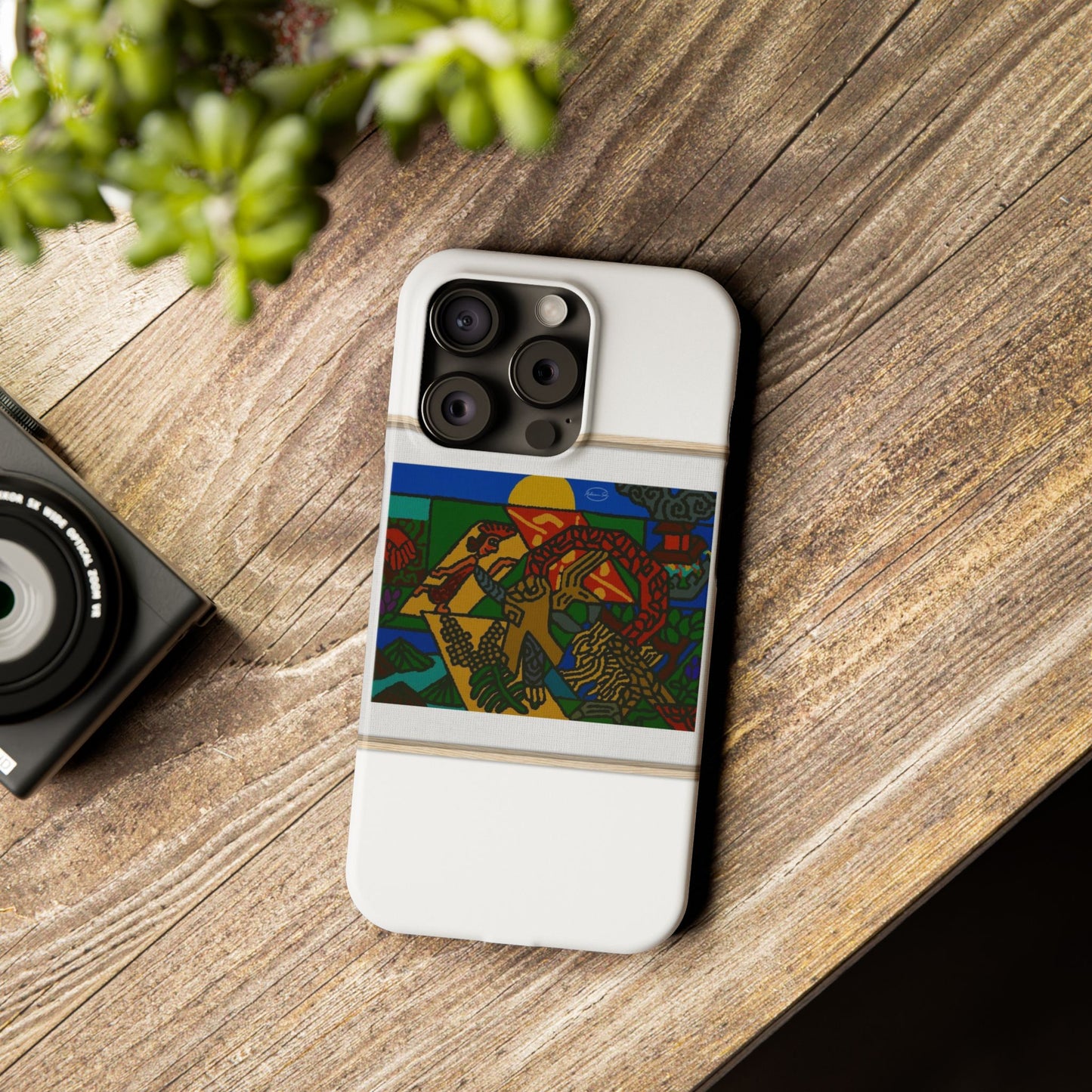 Drawing your own destiny Slim Phone Case