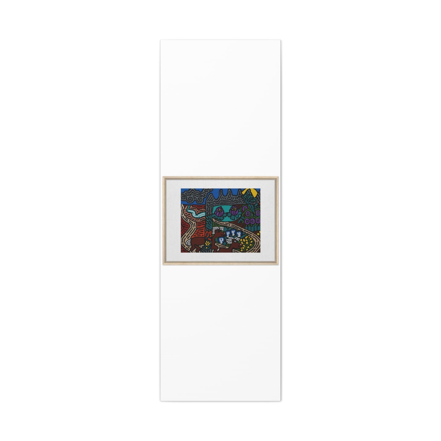Road to a Sanctuary and Oasis Canvas (Large)