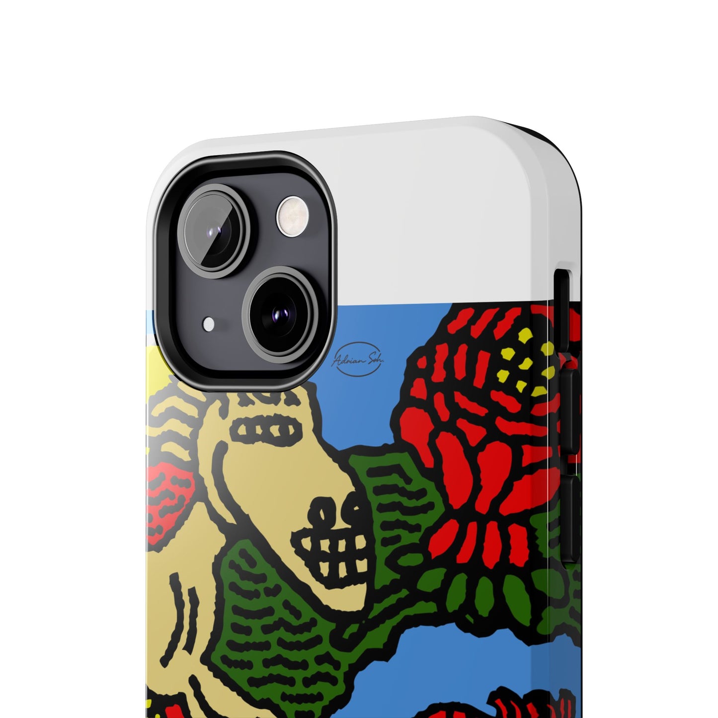 Galloping carefree through life Tough Phone Case