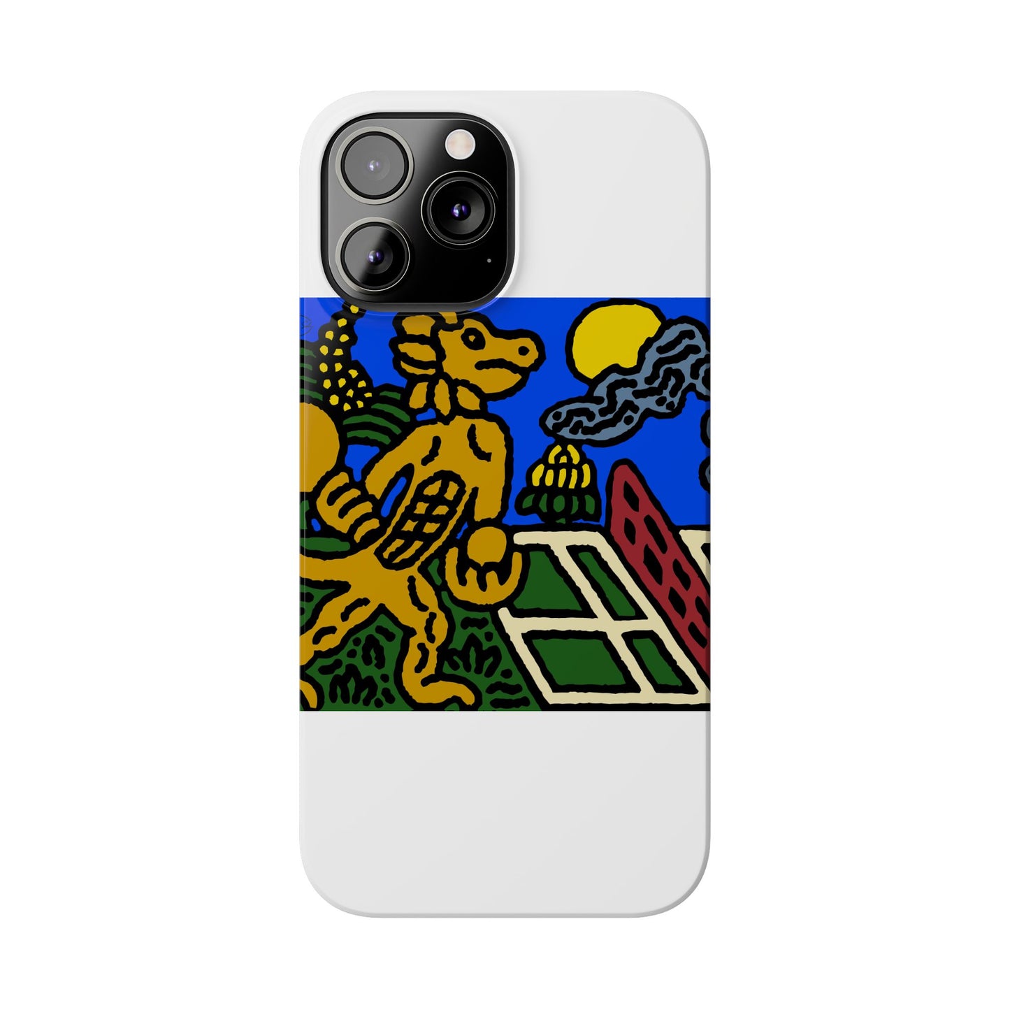 Ready for making big serves in life Slim Phone Case