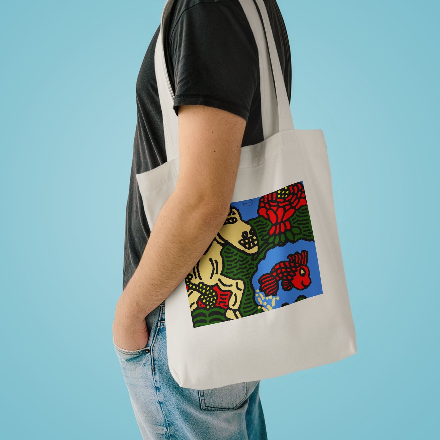 Galloping carefree through life Classic Tote Bag