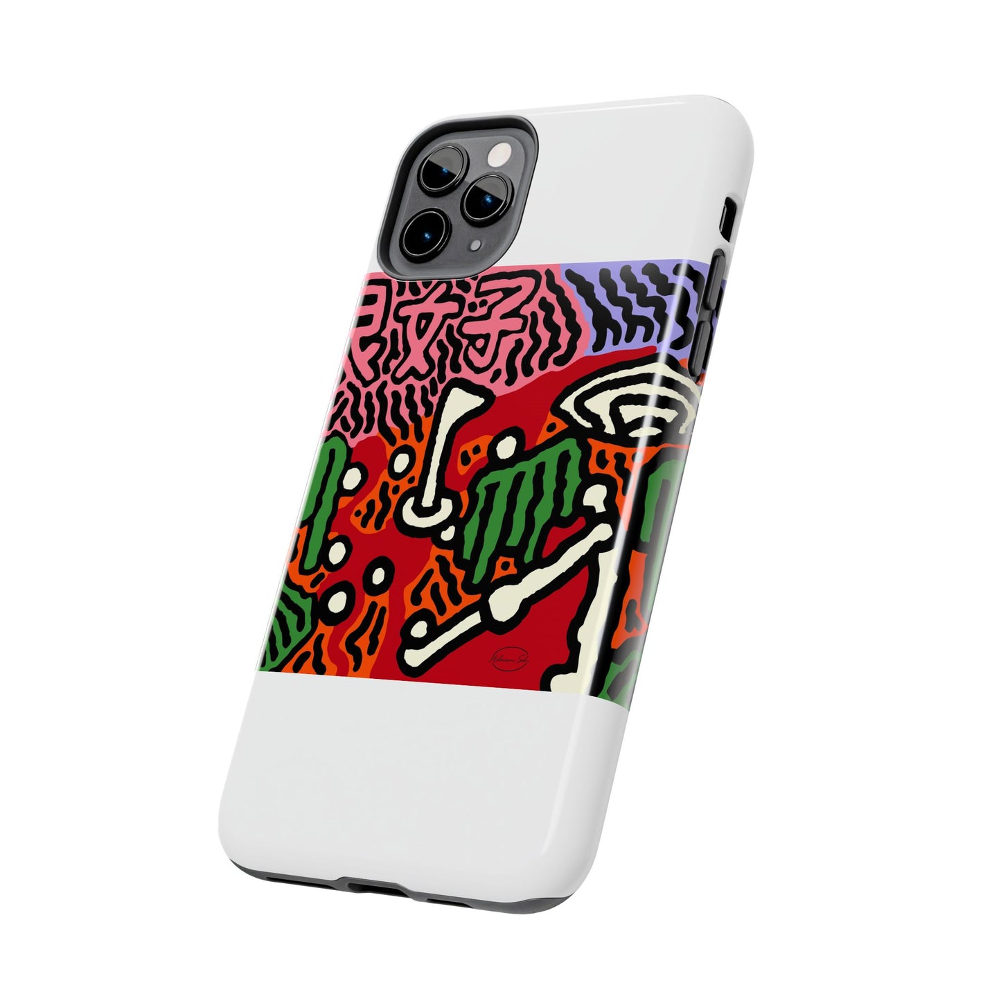 Hitting holes in one throughout life Tough Phone Case