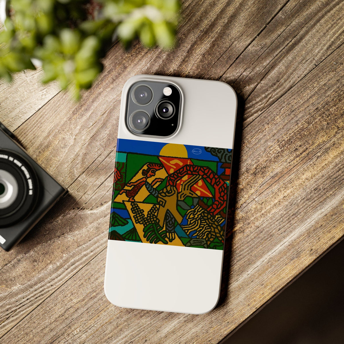 Drawing your own destiny Slim Phone Case