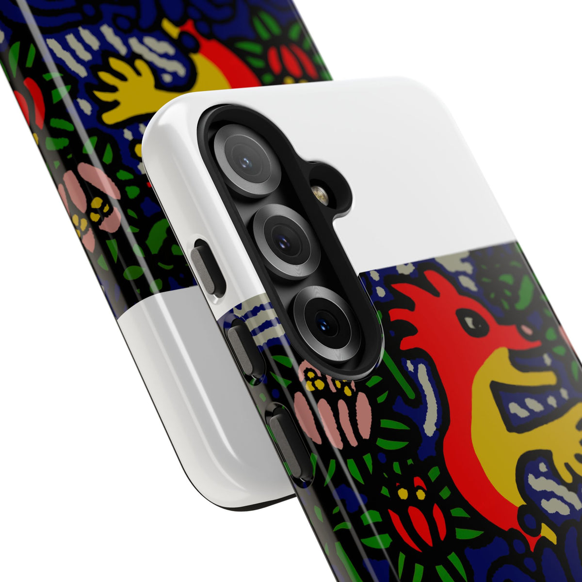 Breaking through the surface of a lotus pond Tough Phone Case