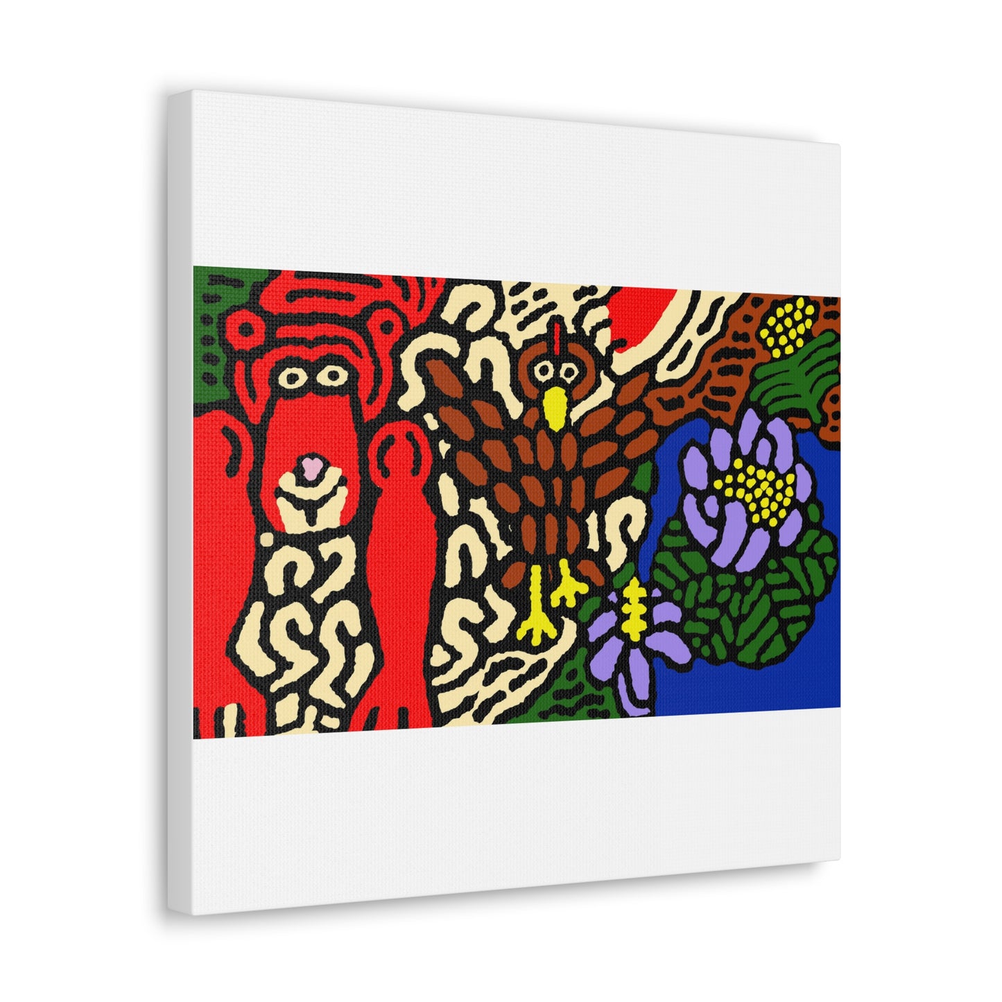 Friendly competition Canvas (Large)