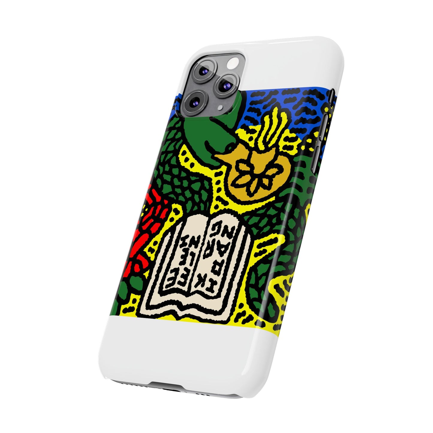 Shining a light on knowledge Slim Phone Case