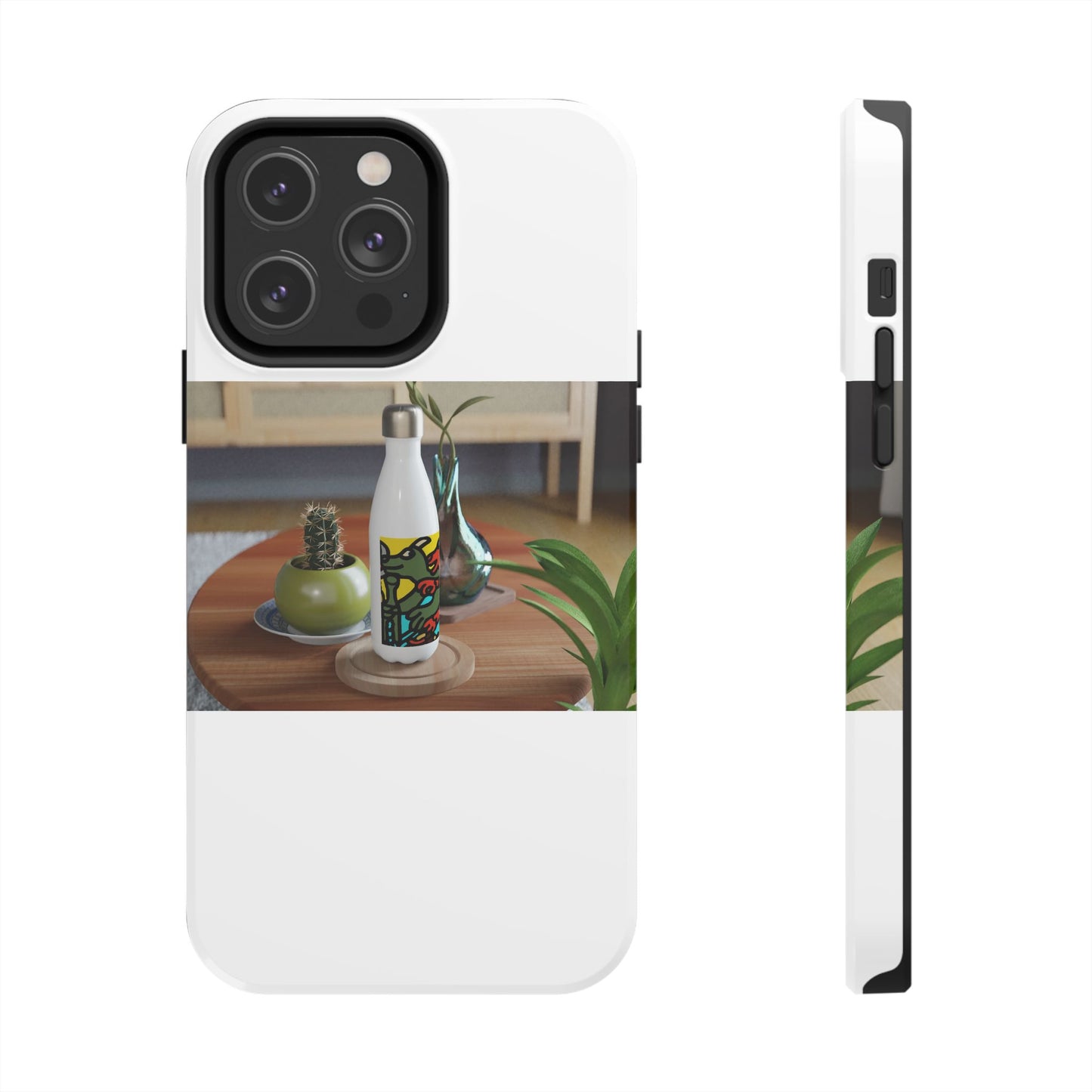 Two dragons enjoying a feast together Tough Phone Case