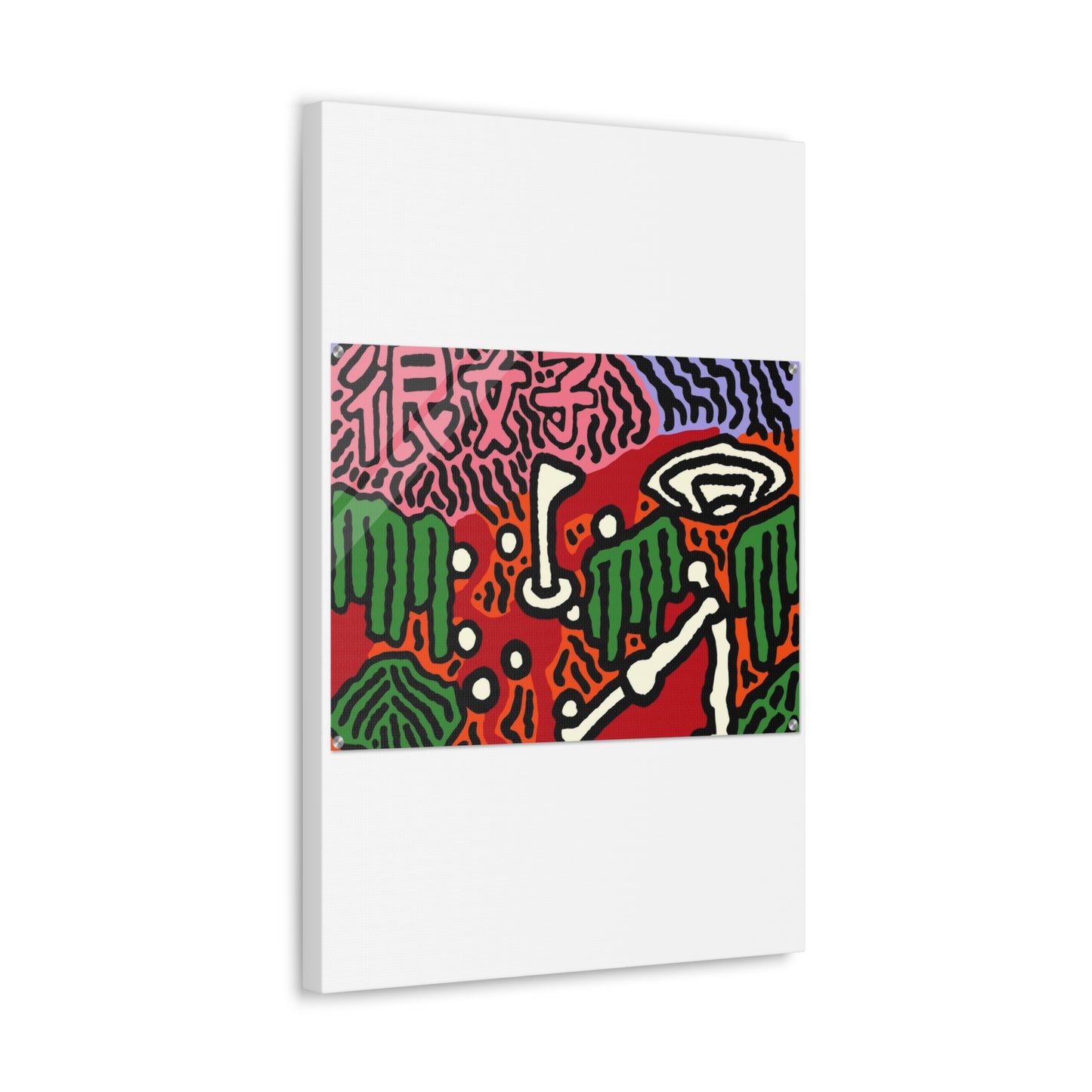 Scoring goals throughout life Canvas (Large)