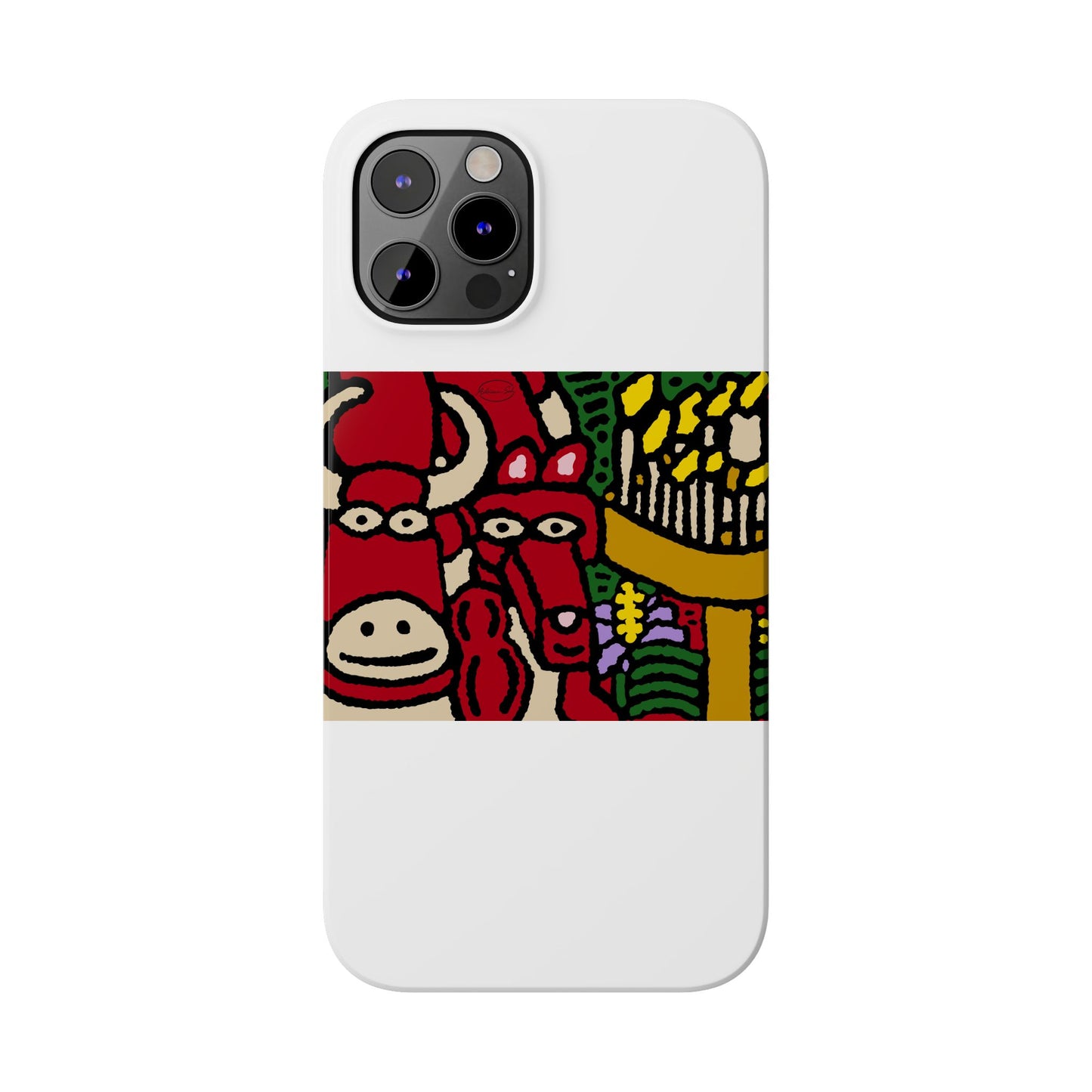 Going blessed by light together Slim Phone Case
