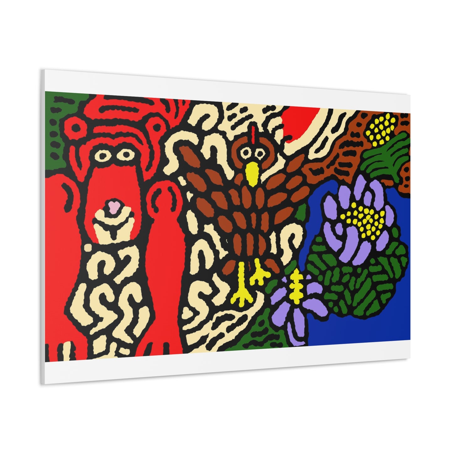 Friendly competition Canvas (Large)
