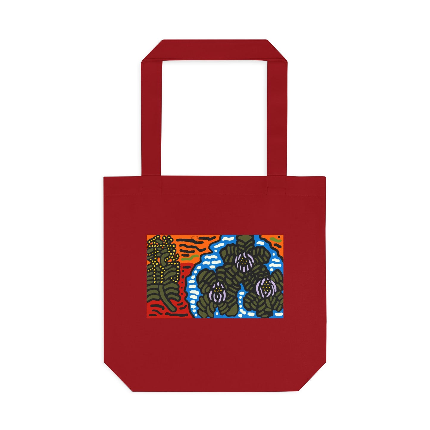 The Sri Lankan water lilies meets the Australian wattle Classic Tote Bag