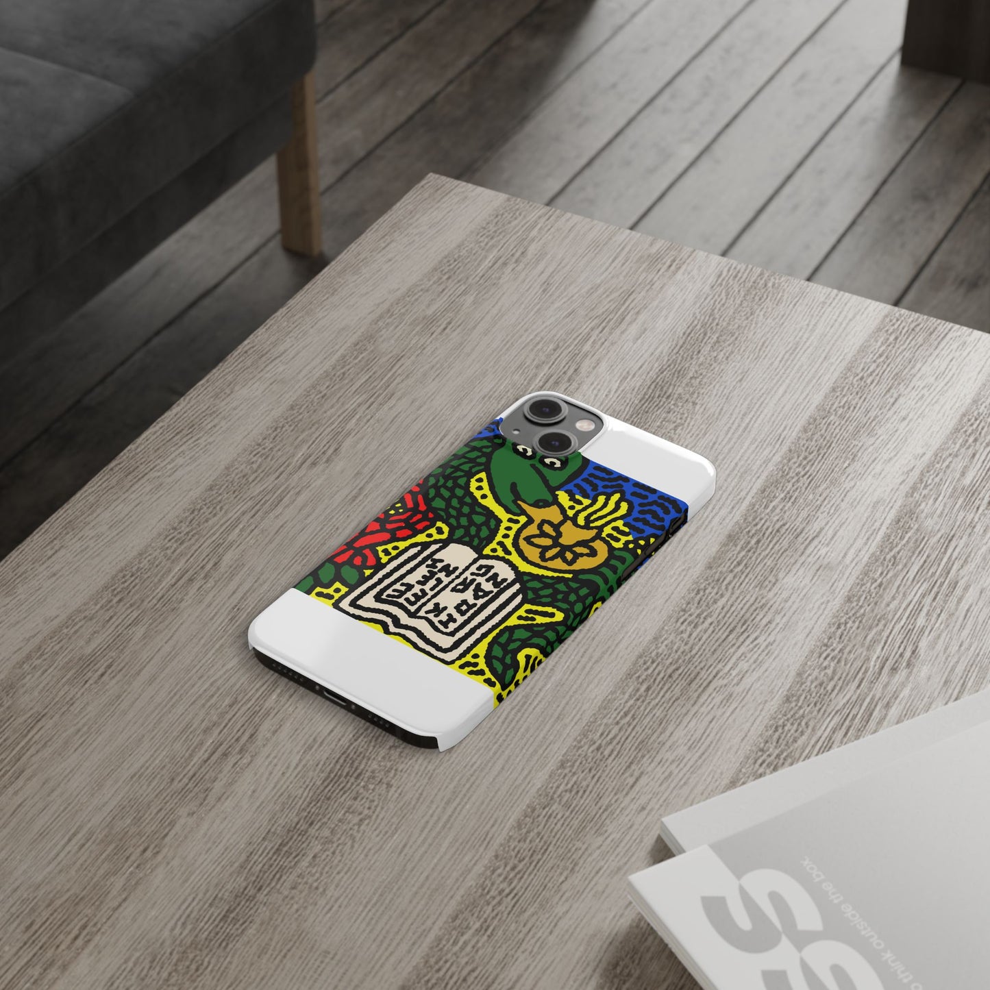Shining a light on knowledge Slim Phone Case