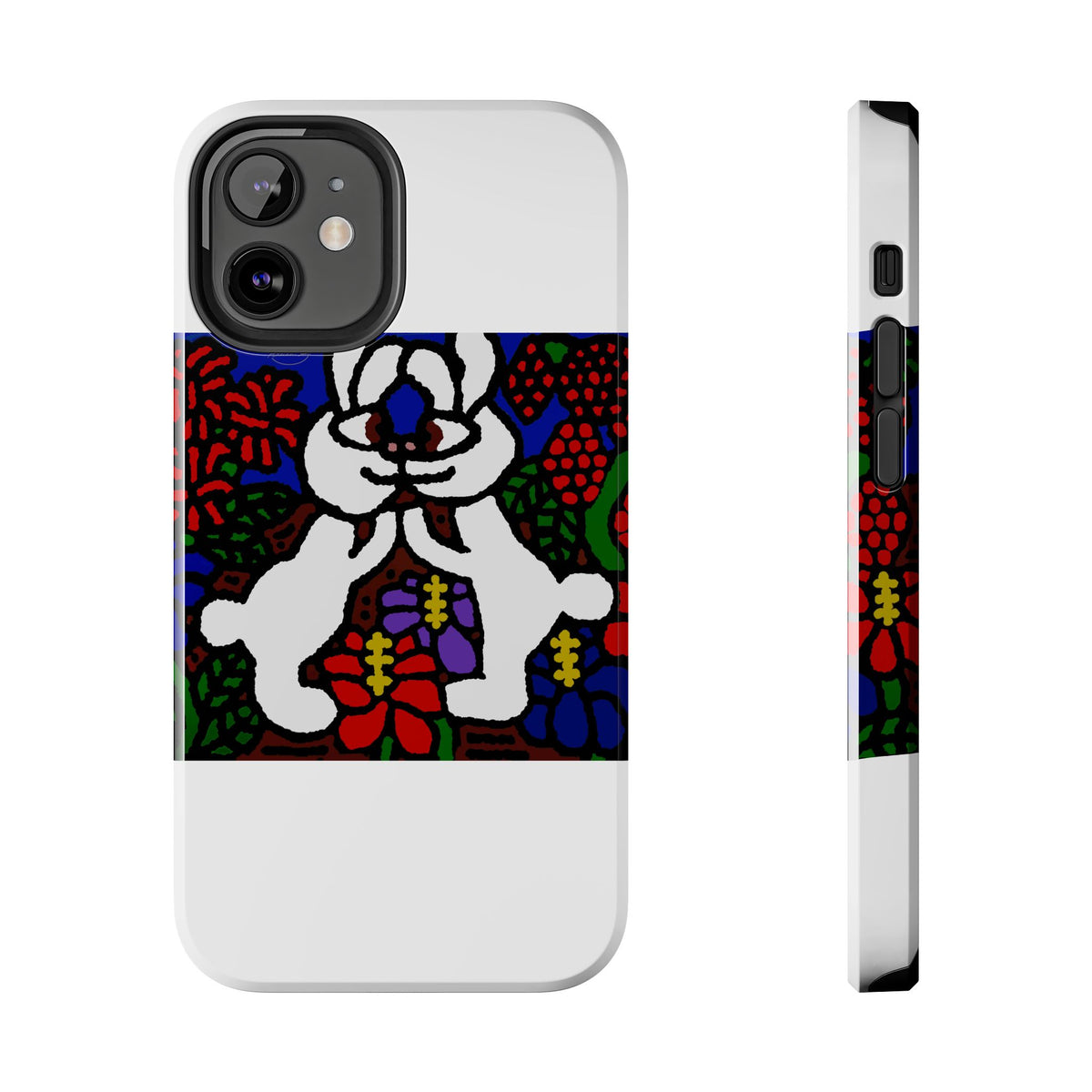 Bunnies in love Tough Phone Case